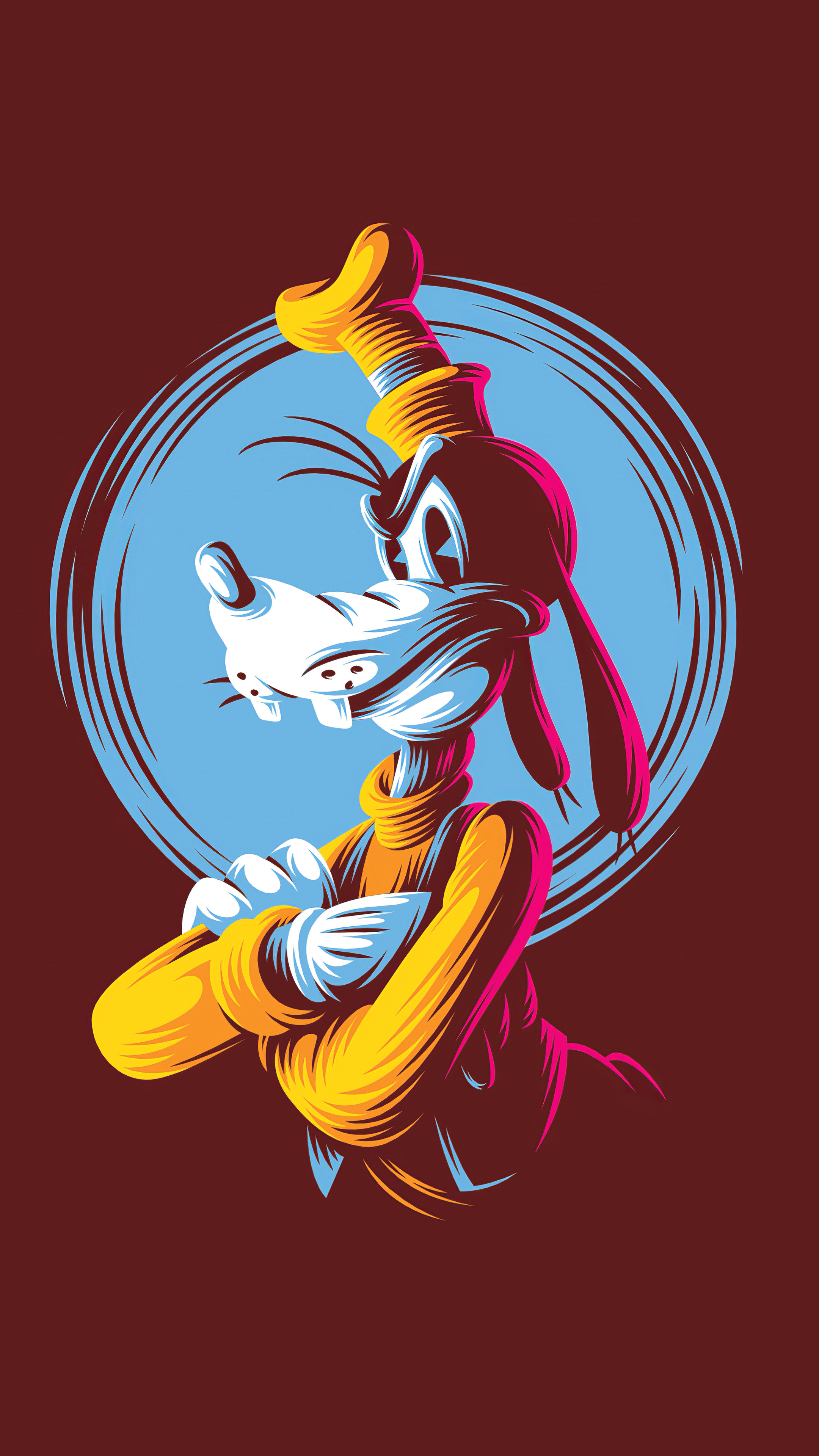 Goofy, Minimal art, 4K wallpapers, Premium HD, 2160x3840 4K Phone