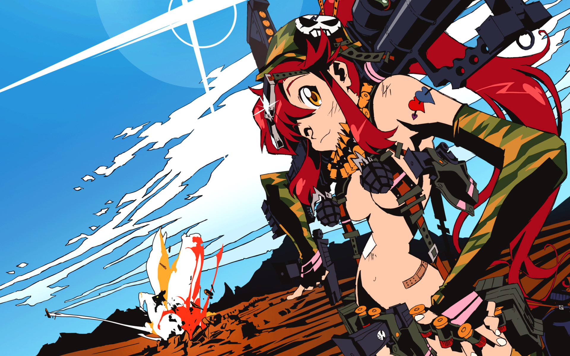 Tengen Toppa Gurren Lagann, HQ wallpapers, 4K art, Visual spectacle, 1920x1200 HD Desktop