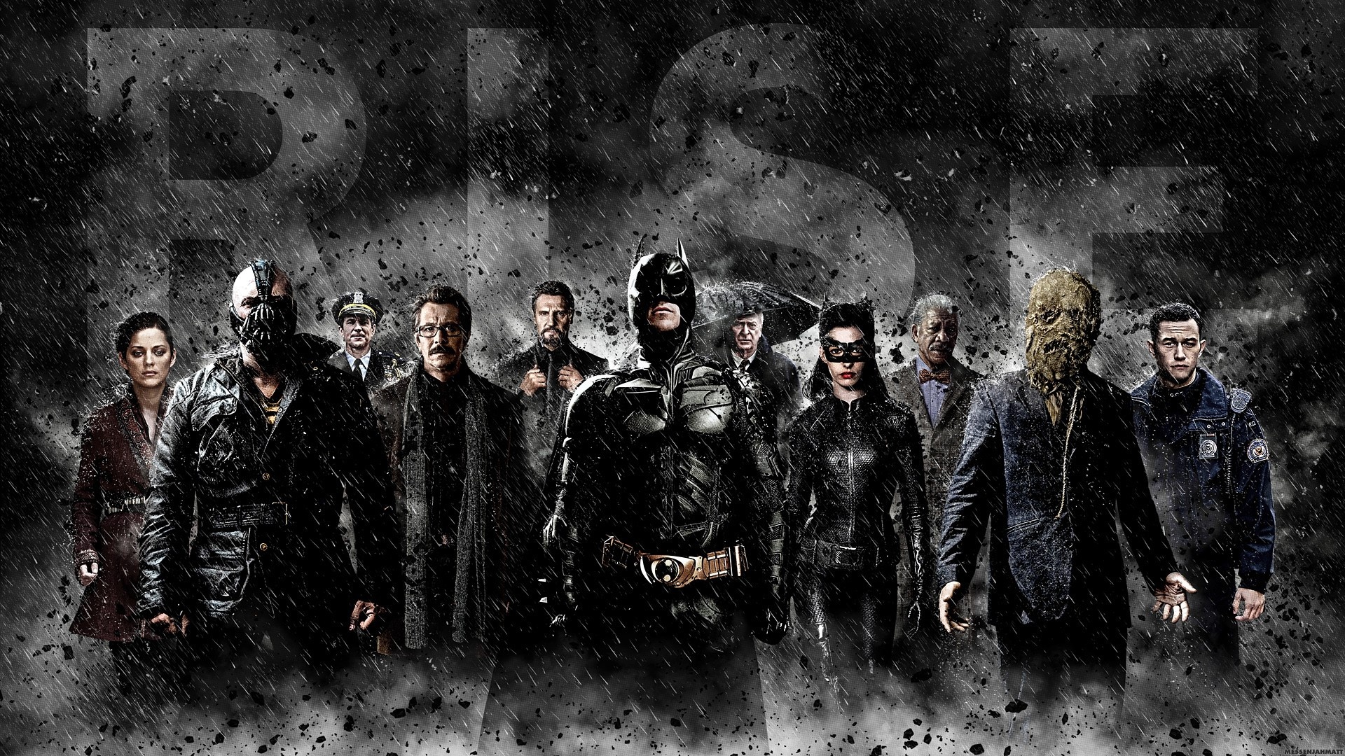 The Dark Knight Rises, Poster, Chaos, Wallpapers, 1920x1080 Full HD Desktop