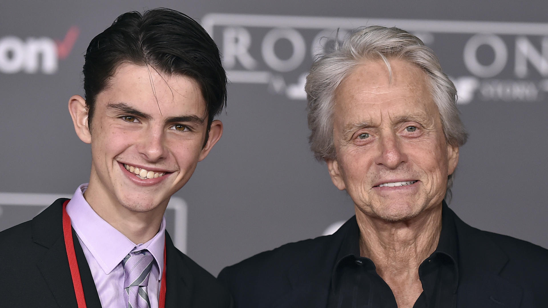 Michael Douglas, Dylan Douglas, Michael Douglas son, Dylan resembles father, 1920x1080 Full HD Desktop