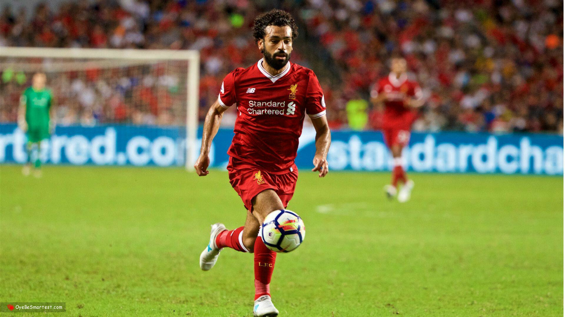 Dribbling, Mohamed Salah Wallpaper, 1920x1080 Full HD Desktop