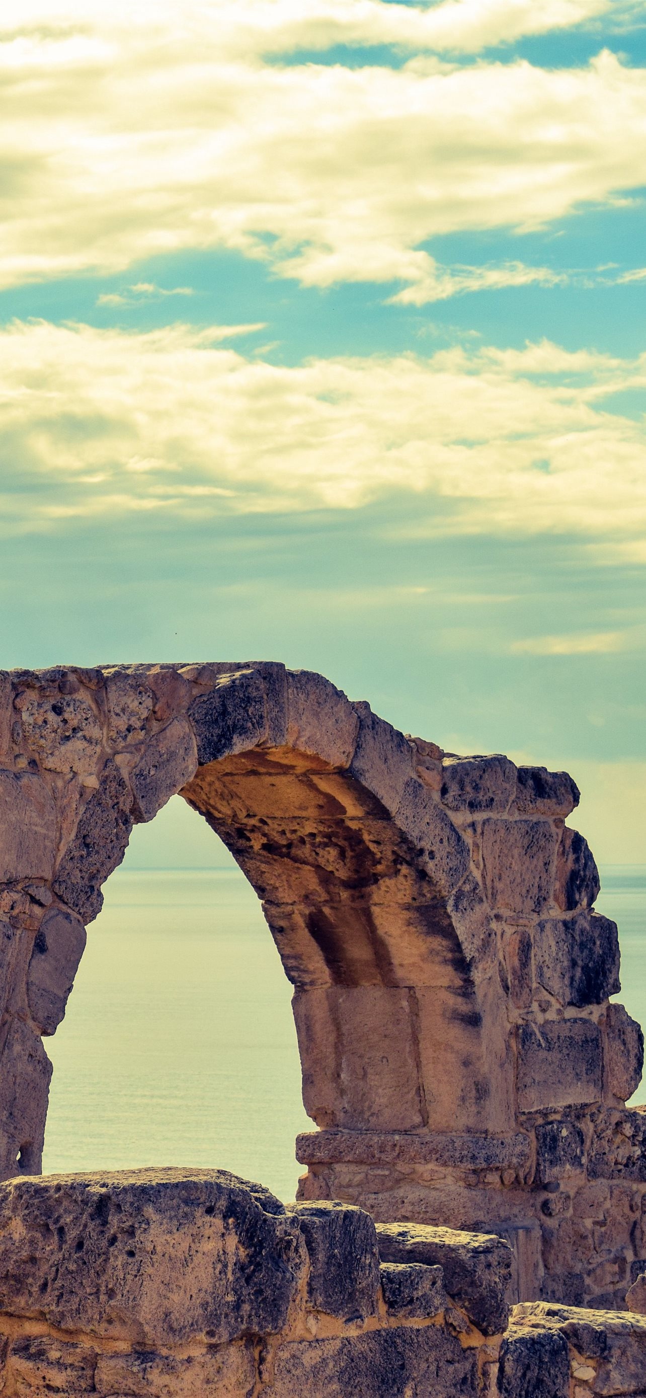 Kourion, Cyprus Wallpaper, 1290x2780 HD Phone