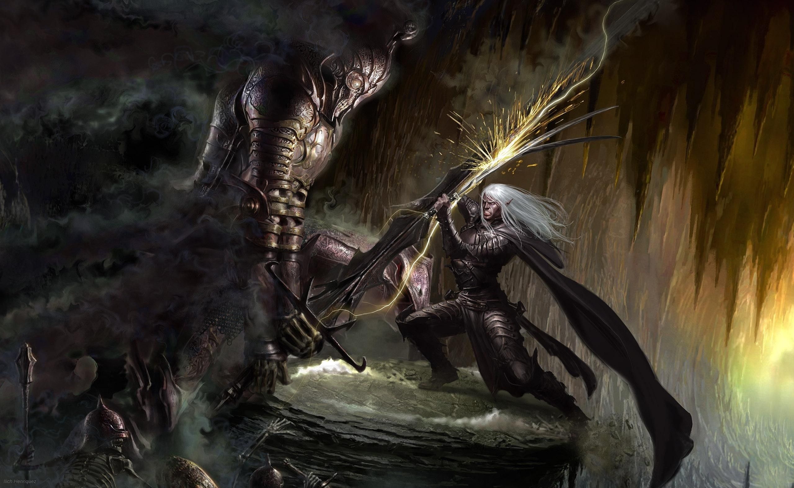 Legend of Drizzt, Drizzt, Wallpapers, Backgrounds, 2560x1580 HD Desktop