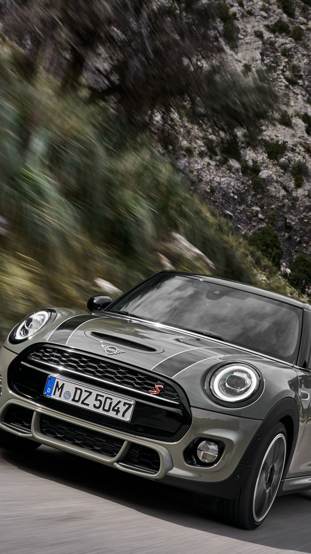 MINI Cooper S, 2018 model, iPhone wallpapers, HD images, 1080x1920 Full HD Phone