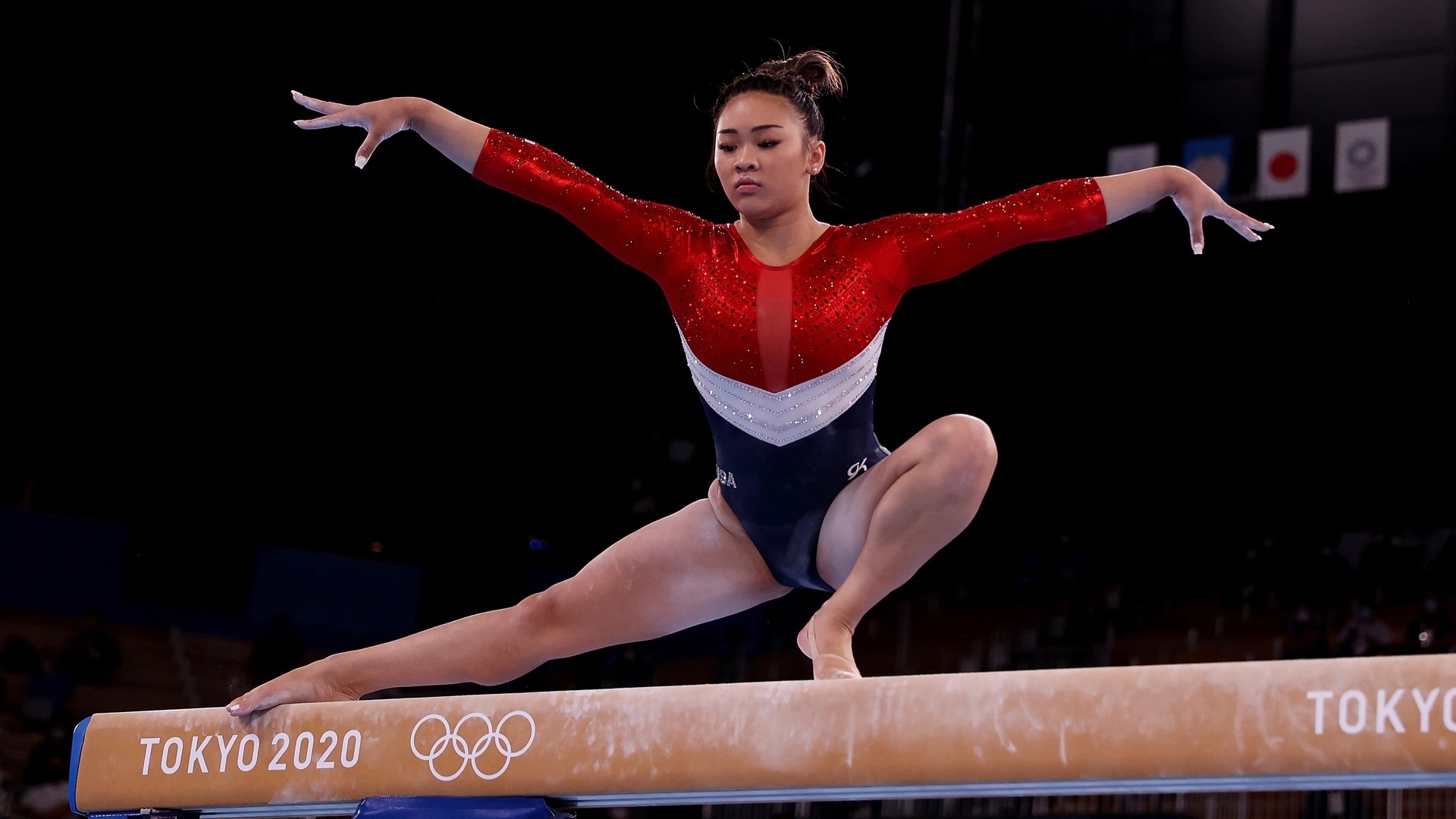 Suni Lee's potential, Individual all-around, Podium ambitions, Tokyo Olympics, 1920x1080 Full HD Desktop