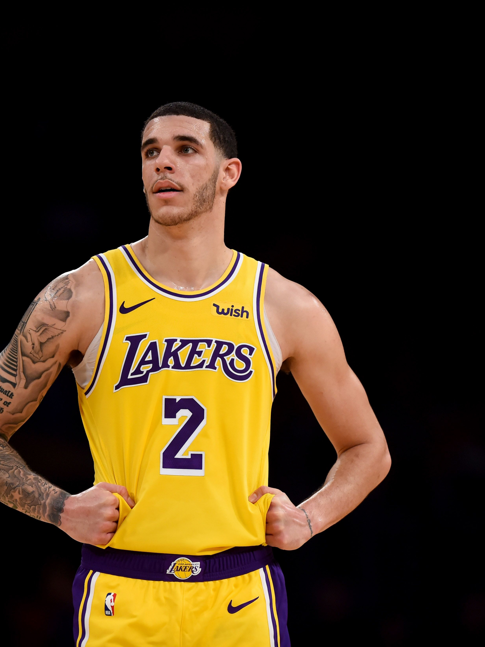 Report, Lonzo Ball, Pelicans, 2050x2740 HD Phone