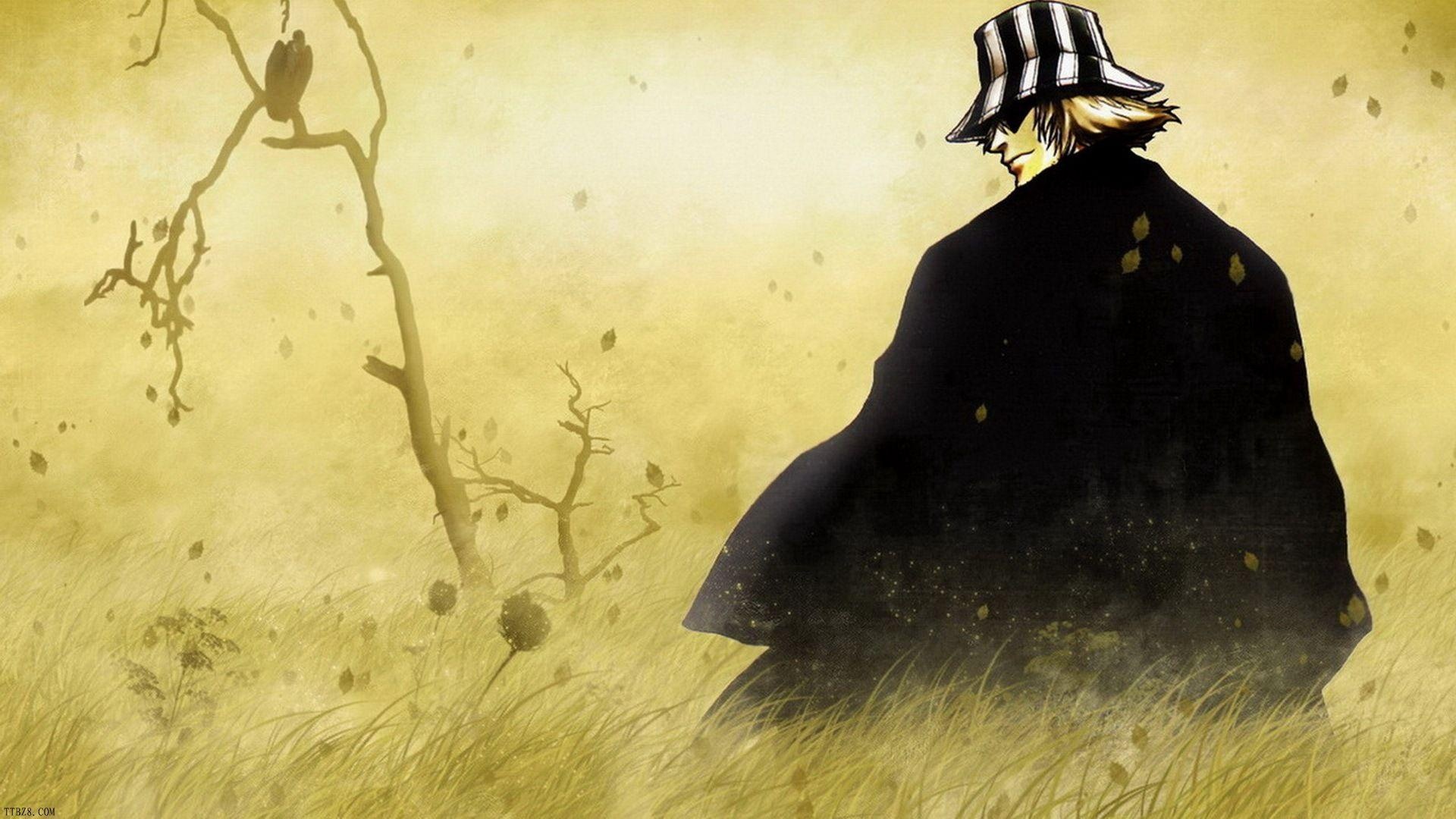 Urahara Kisuke, Cool anime character, Mysterious shop owner, Unique fashion sense, 1920x1080 Full HD Desktop