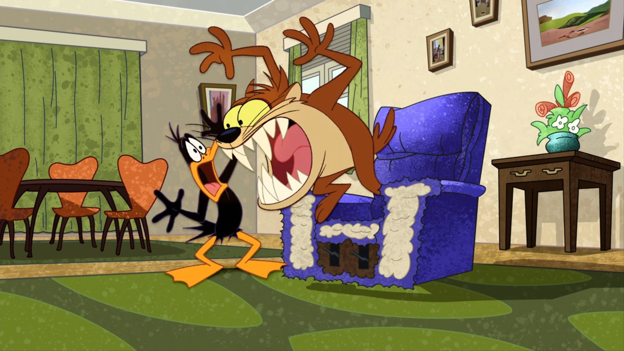 Daffy Duck, Tasmanian Devil (Looney Tunes) Wallpaper, 2560x1440 HD Desktop