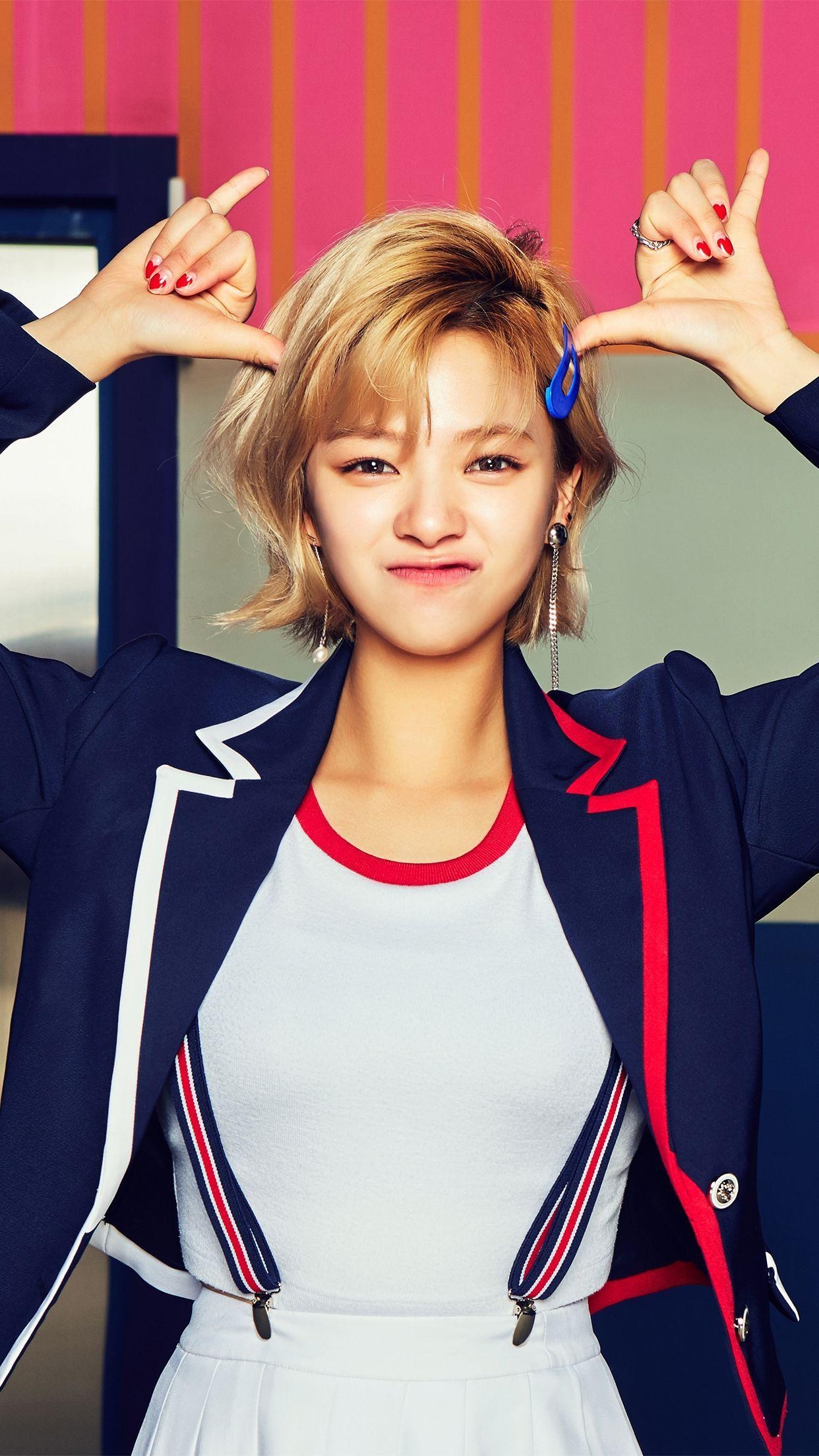 Signal, Jeongyeon (TWICE) Wallpaper, 1250x2210 HD Phone