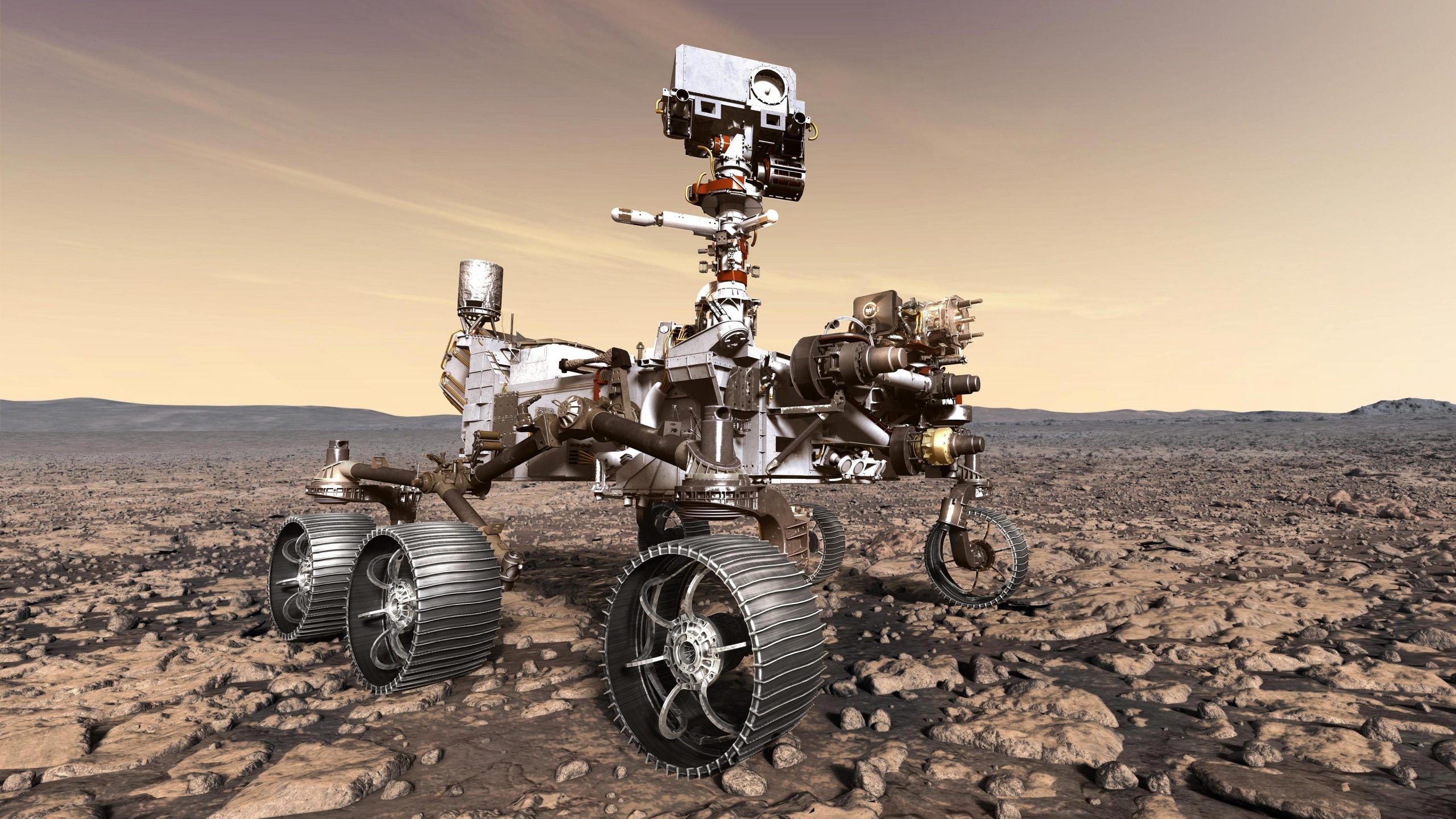 Perseverance rover, Mars report update, NASA video, Rover updates, 2560x1440 HD Desktop