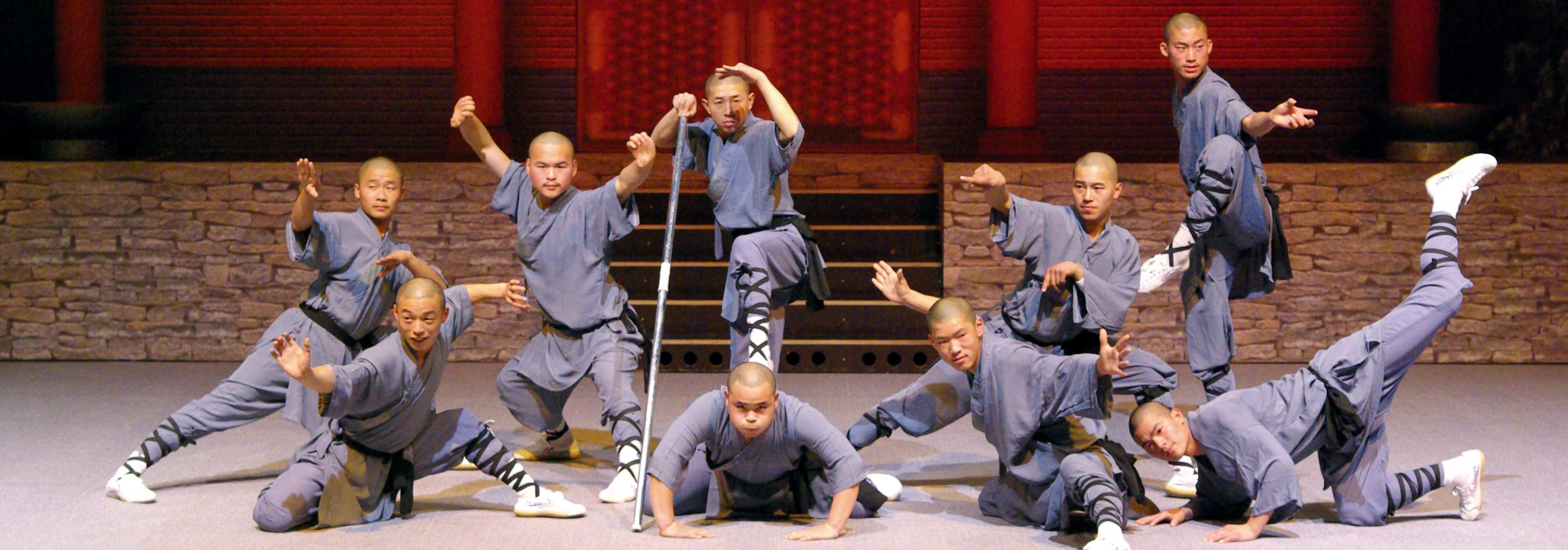 Kung Fu show, Shaolin Kung Fu Wallpaper, 3620x1270 Dual Screen Desktop