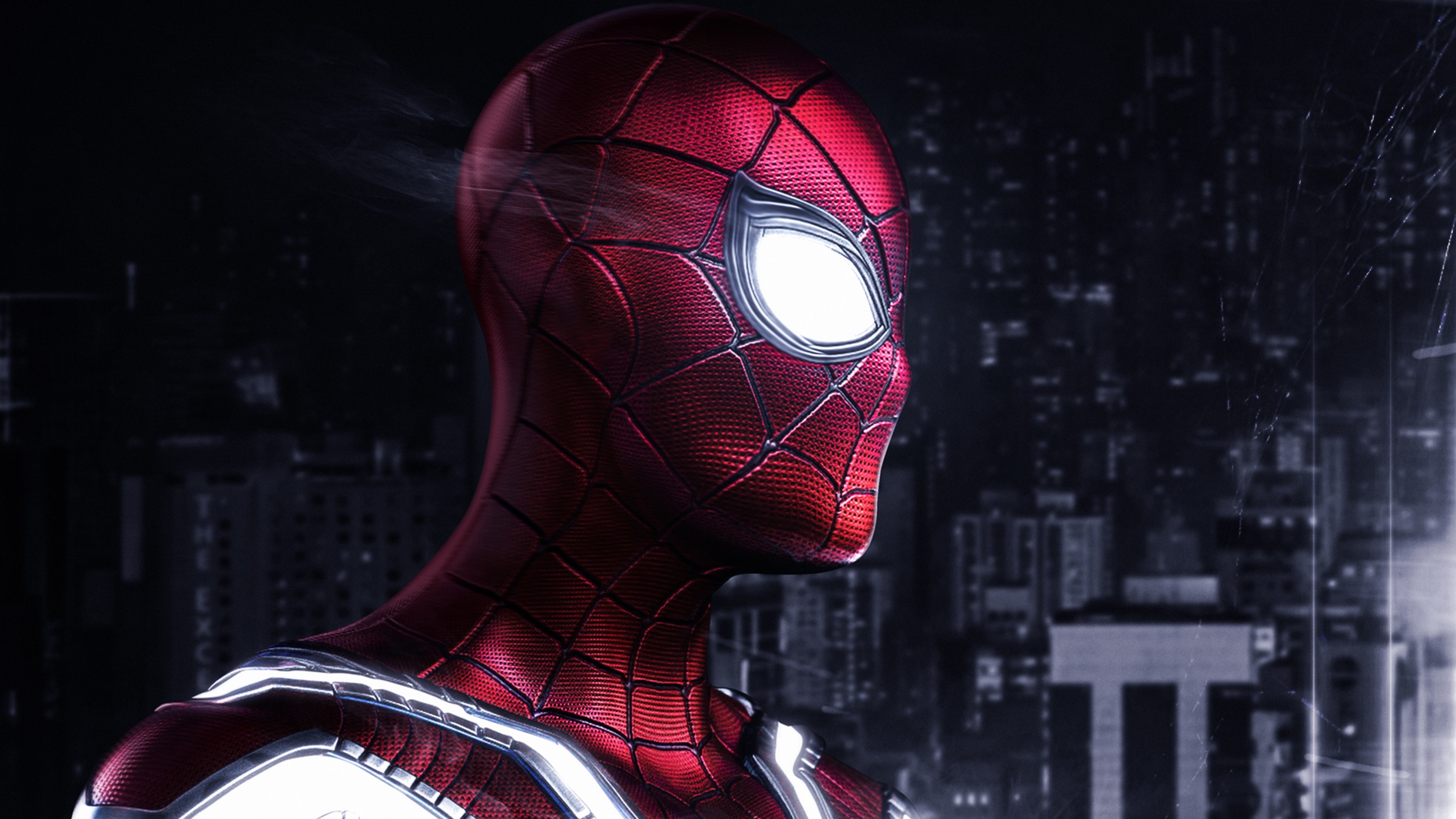 Close-up, Iron Spider Wallpaper, 3840x2160 4K Desktop