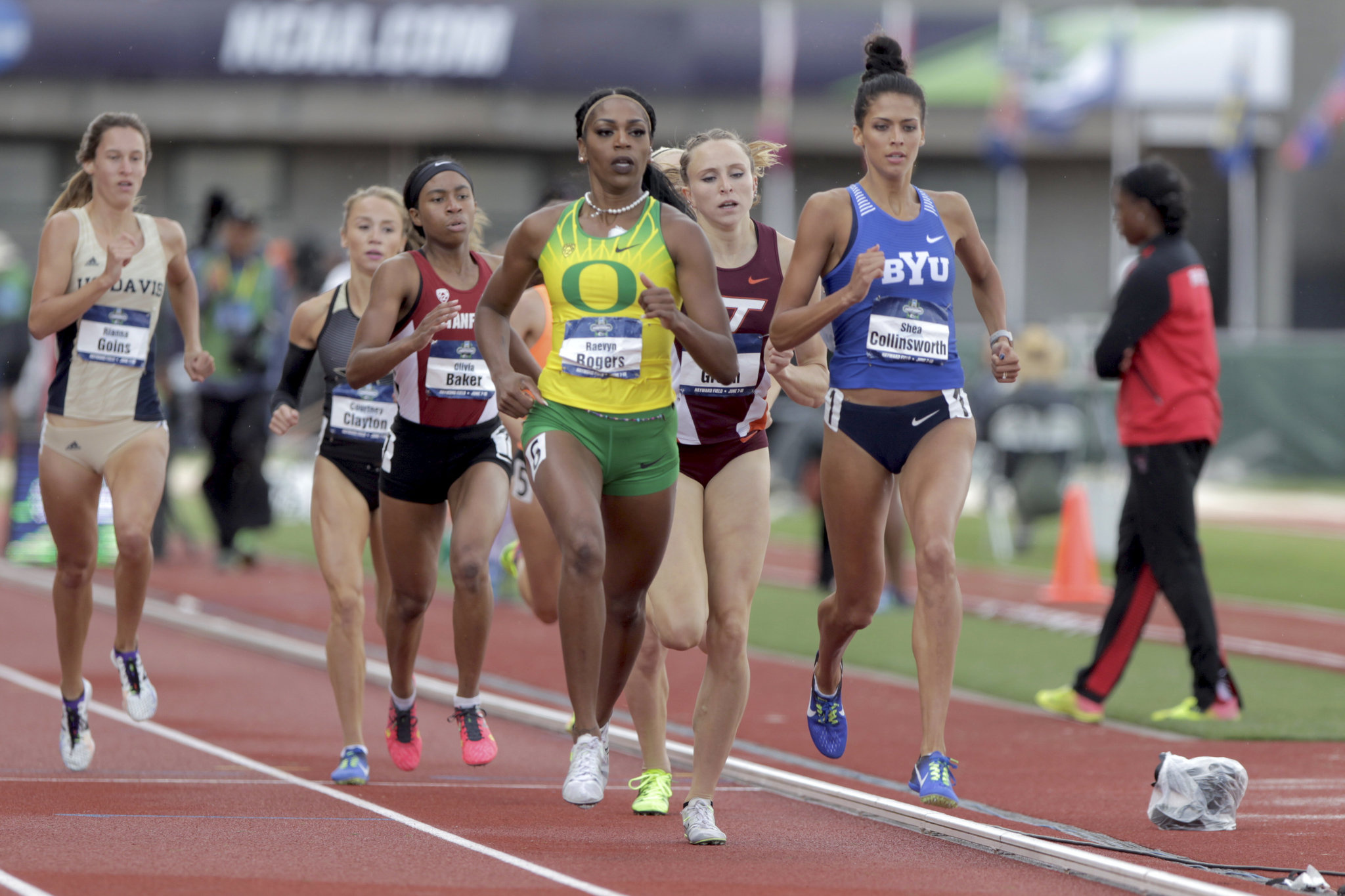 Raevyn Rogers, Oregon Ducks champion, NCAA track title, Game-changing performance, 2050x1370 HD Desktop