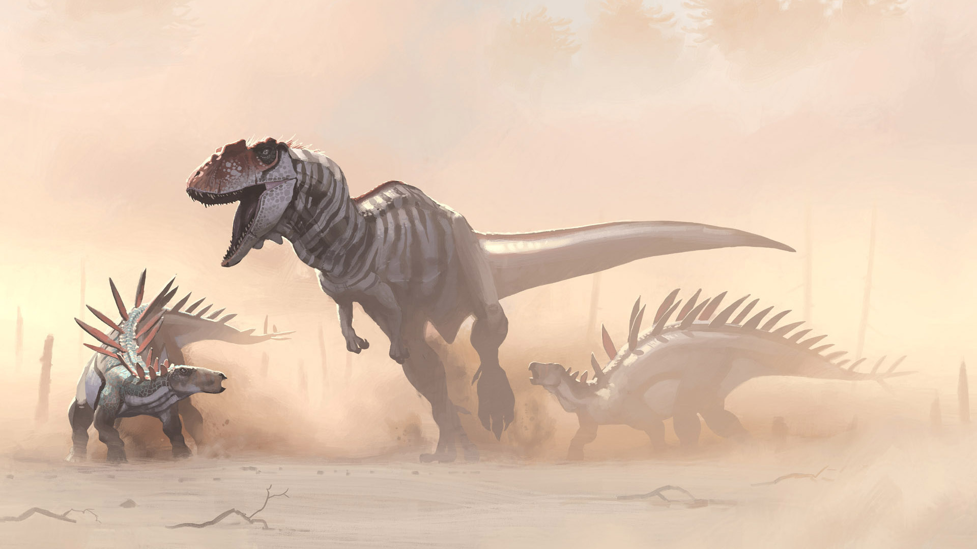 Allosaurus, Dinosaurs Wallpaper, 1920x1080 Full HD Desktop