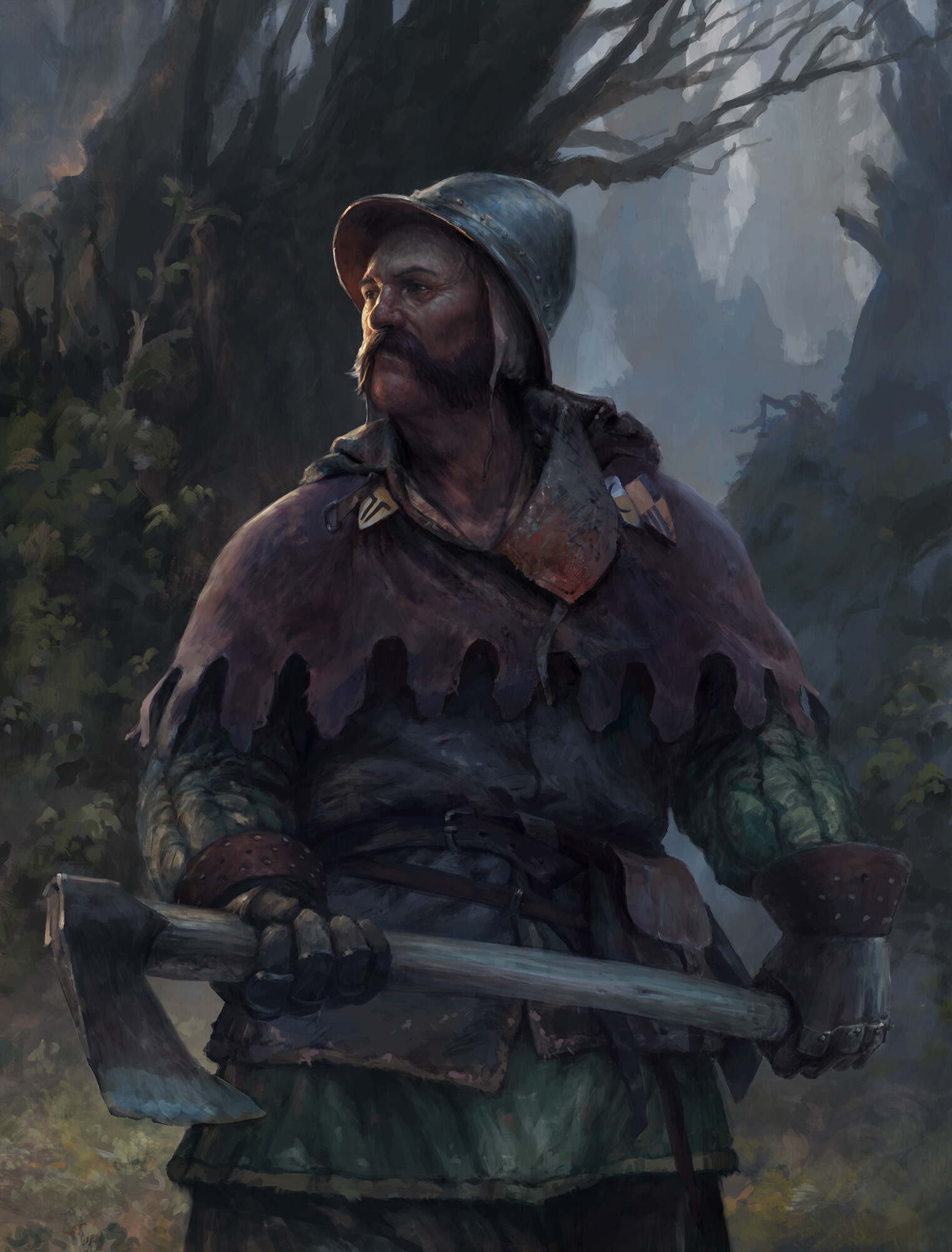 Artstation Lumberjack, 1530x2000 HD Phone