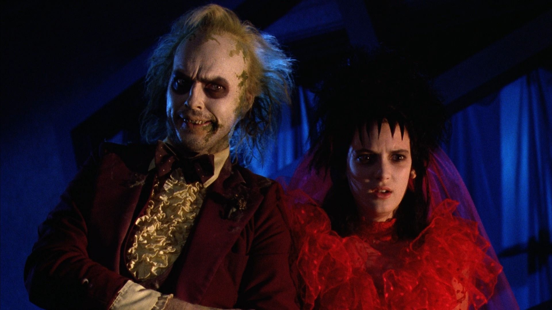 Winona Ryder, Michael Keaton (Beetlejuice) Wallpaper, 1920x1080 Full HD Desktop