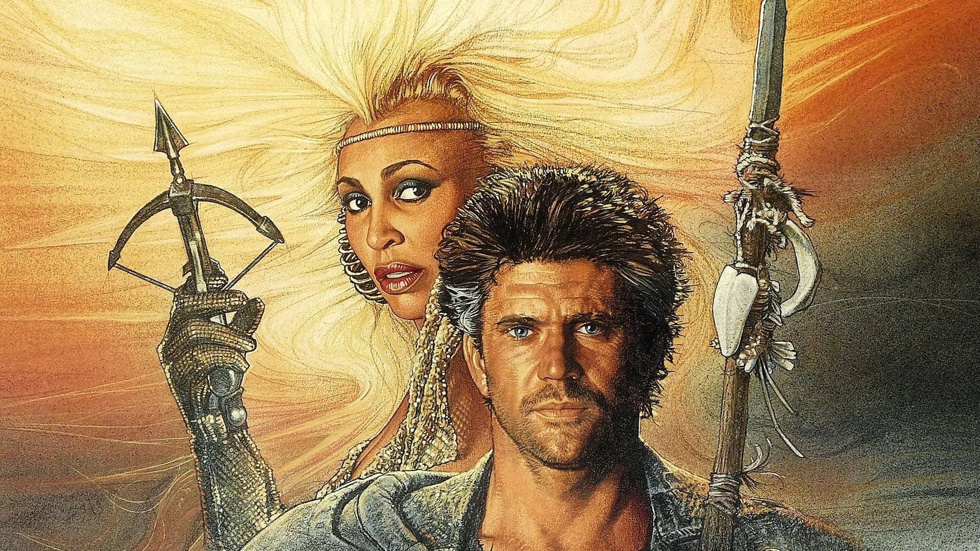 Mad Max Beyond Thunderdome, Tina Turner, Drawing, Warrior, 1920x1080 Full HD Desktop