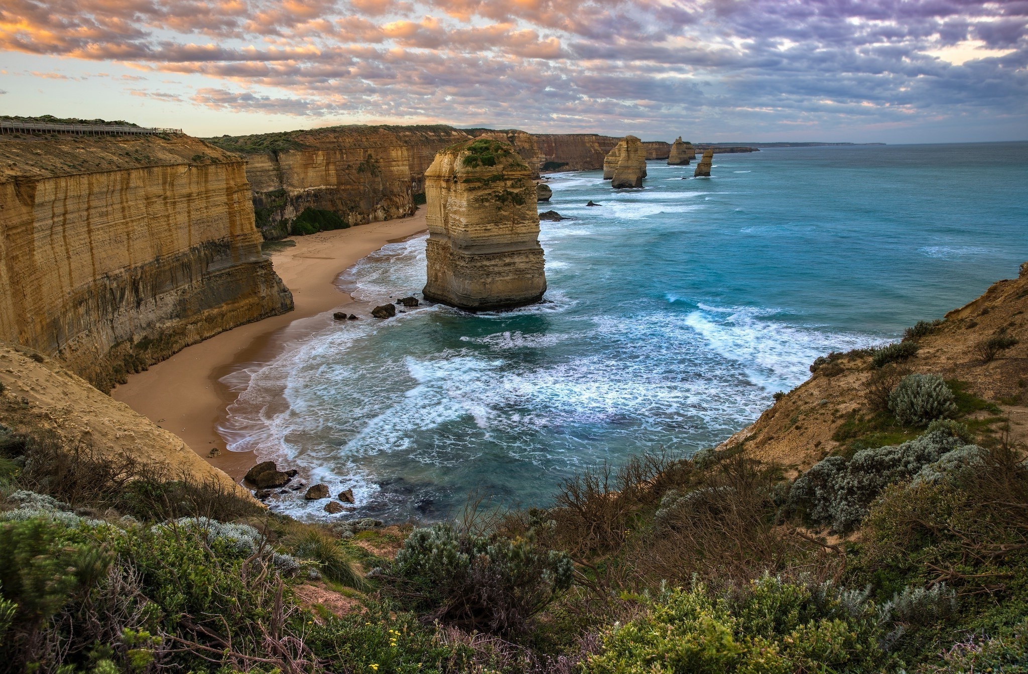 Ocean, Twelve Apostles, Beach, Coast, 2050x1350 HD Desktop