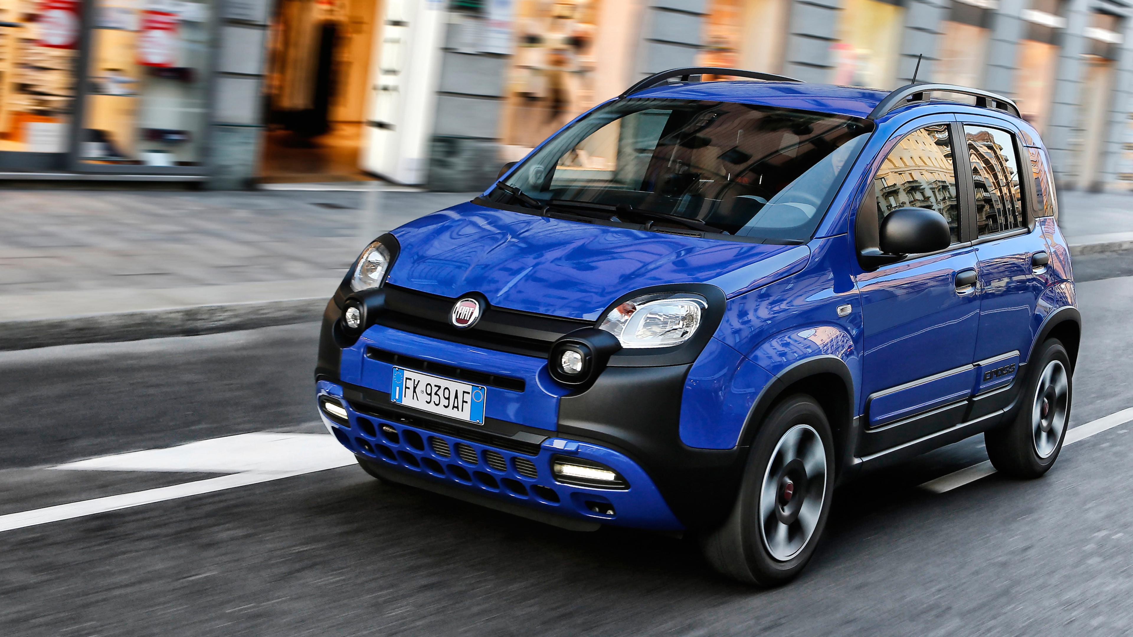 Fiat Panda City Cross, Stylish cars, 2018 model, Beautiful exterior, 3840x2160 4K Desktop