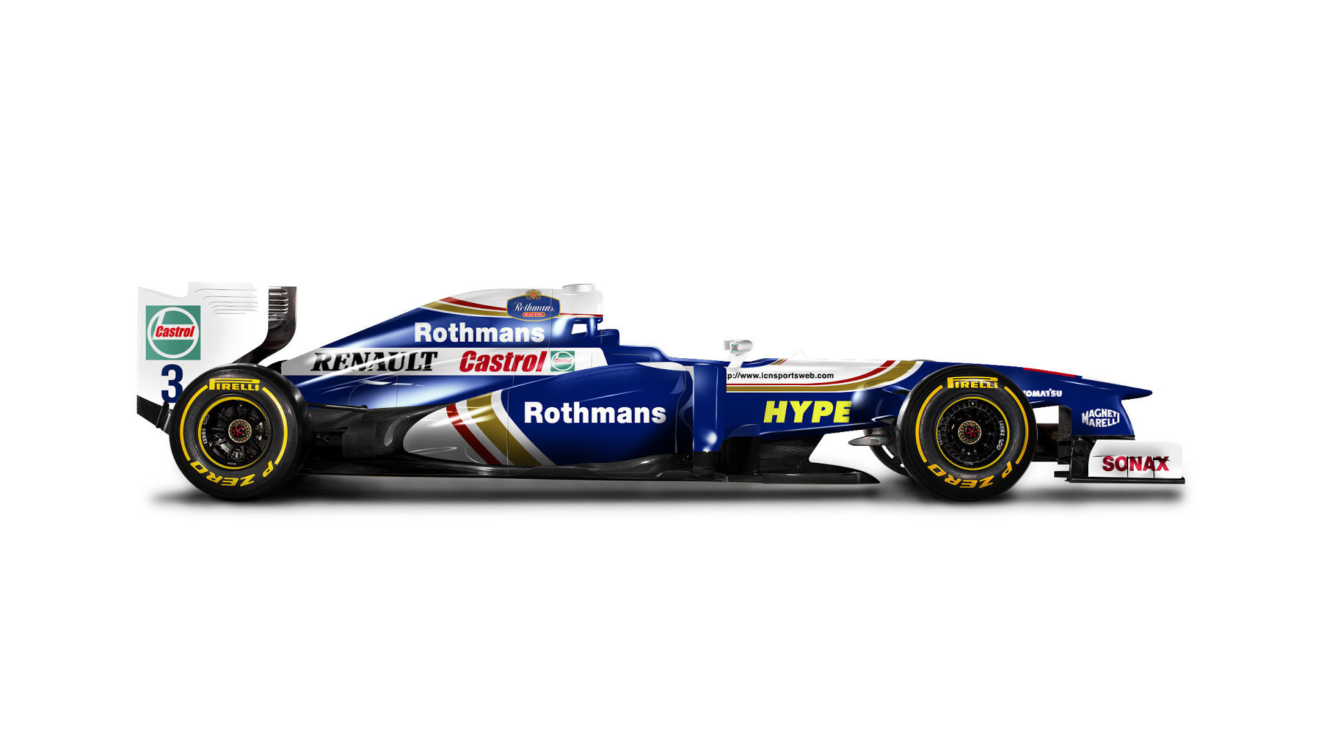 Williams Renault FW18, Formula 1 Wallpaper, 1920x1080 Full HD Desktop