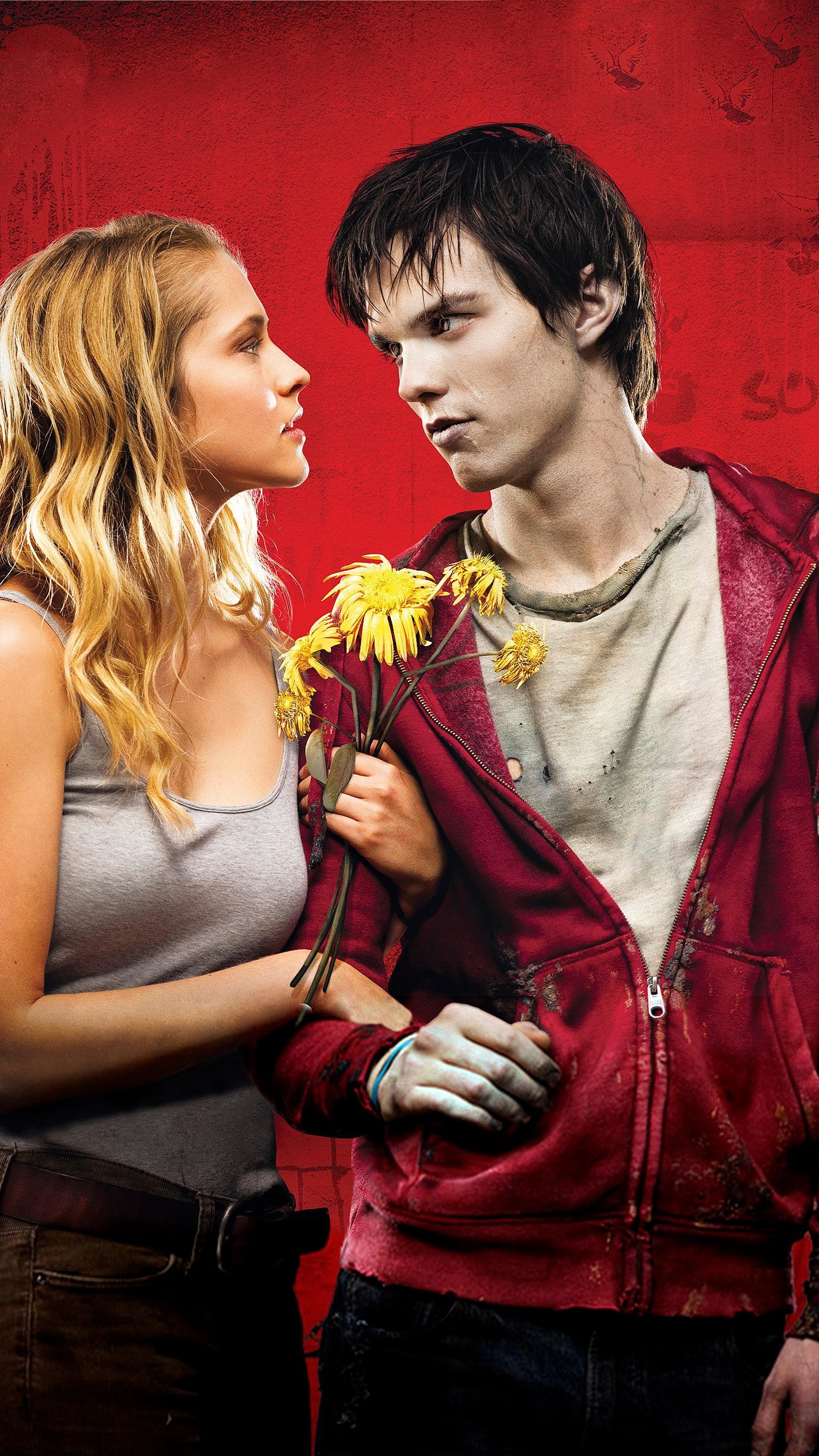 Warm Bodies wallpapers, Cinematic artwork, Zombie love story, Emotional resonance, 1540x2740 HD Phone