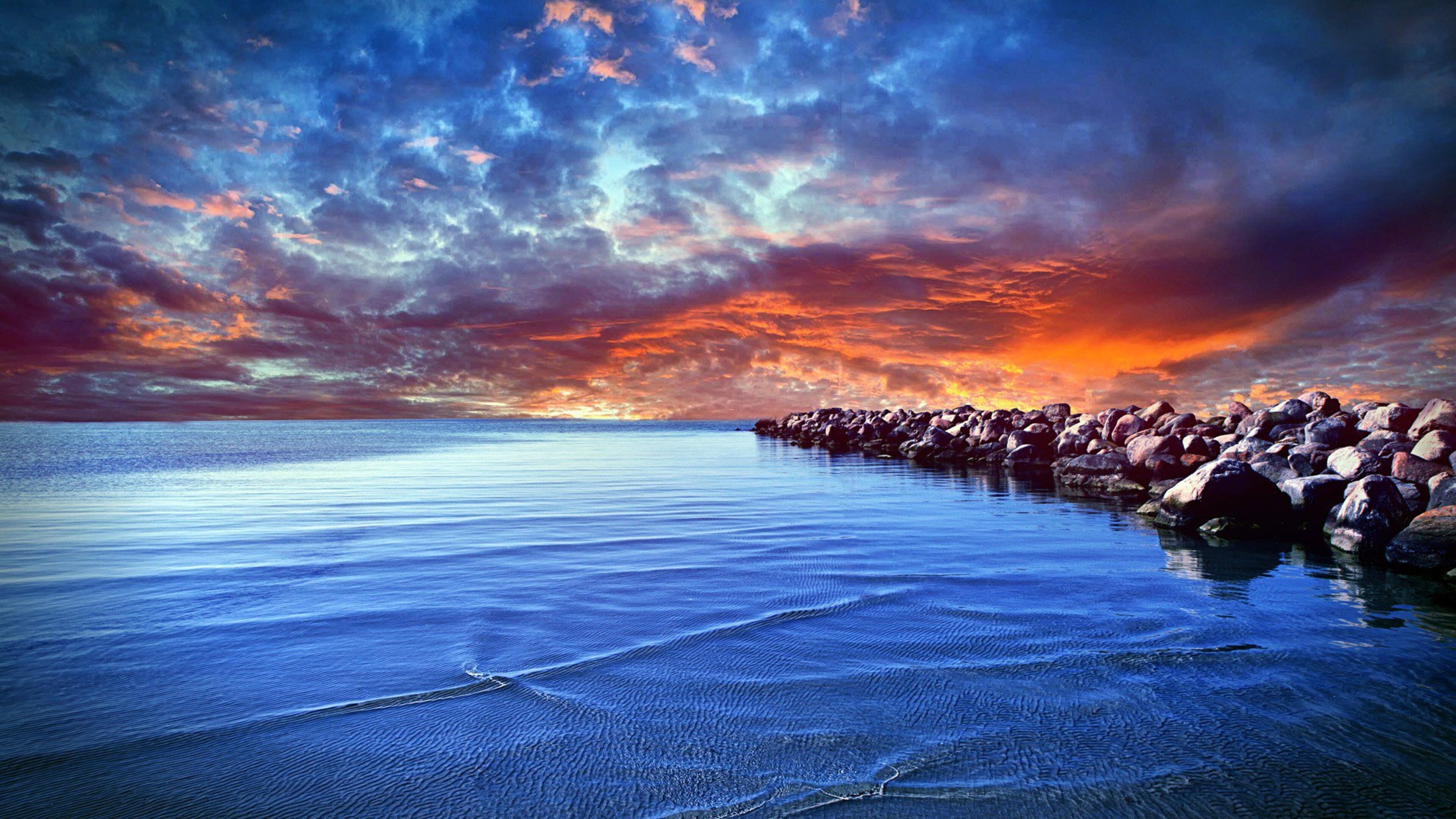 4K Baltic Sea, Stunning wallpapers, Tranquil images, Serene backgrounds, 3840x2160 4K Desktop