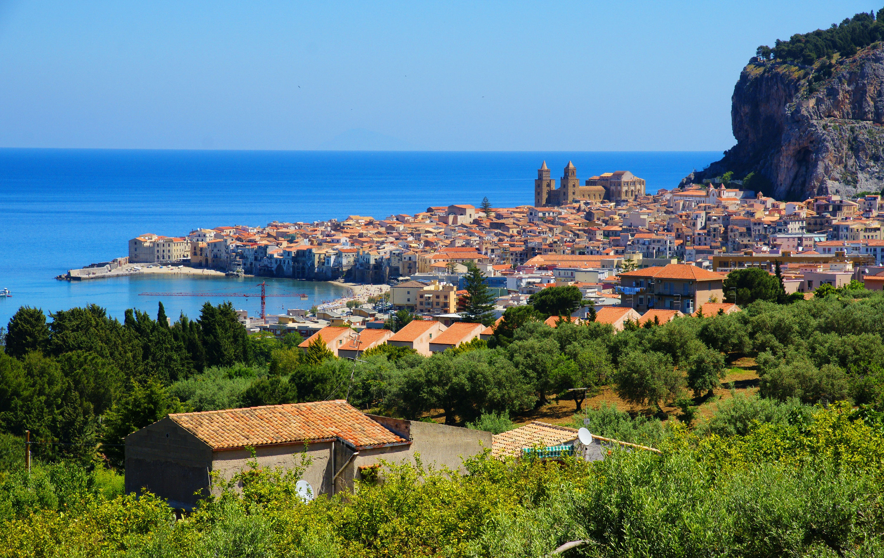 Captivating photos, Sicilian cities, Charming Cefalu, Italian scenes, 3000x1900 HD Desktop