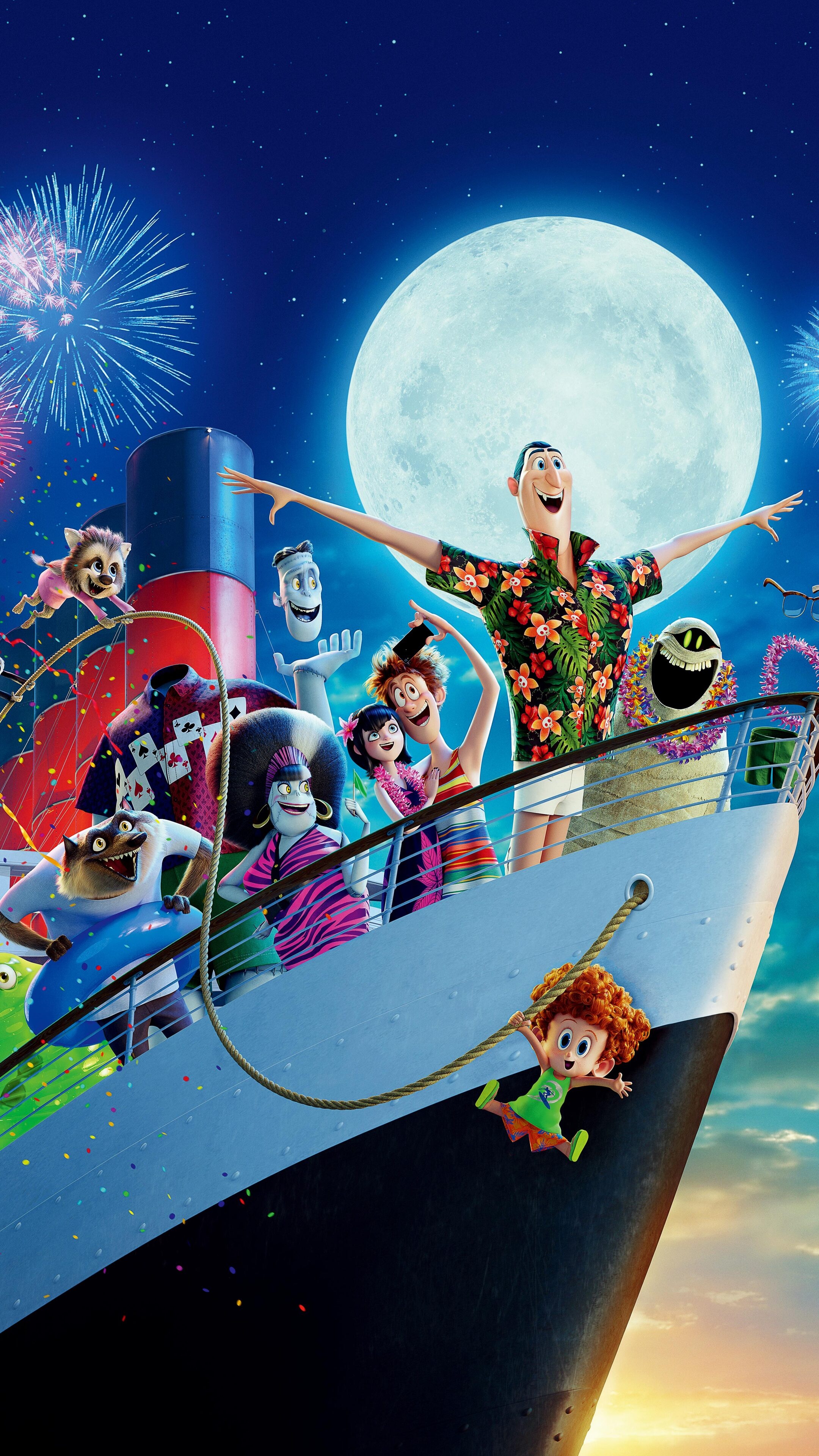 Hotel Transylvania 3, 8K wallpapers, Sony Xperia, Stunning visuals, 2160x3840 4K Phone