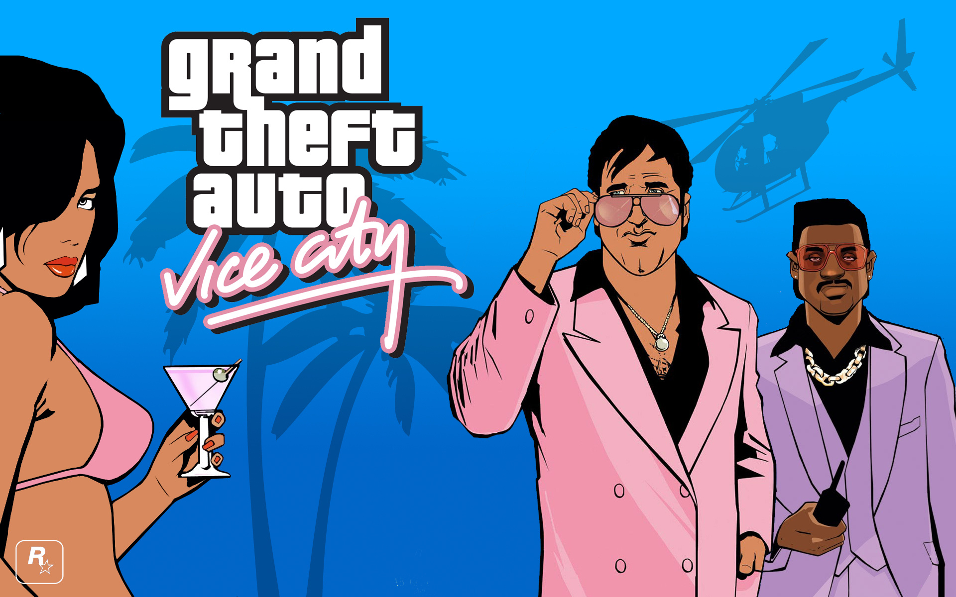 Vice City's vibe, GTA fan's artwork, Iconic wallpaper, DeviantArt creation, 1920x1200 HD Desktop