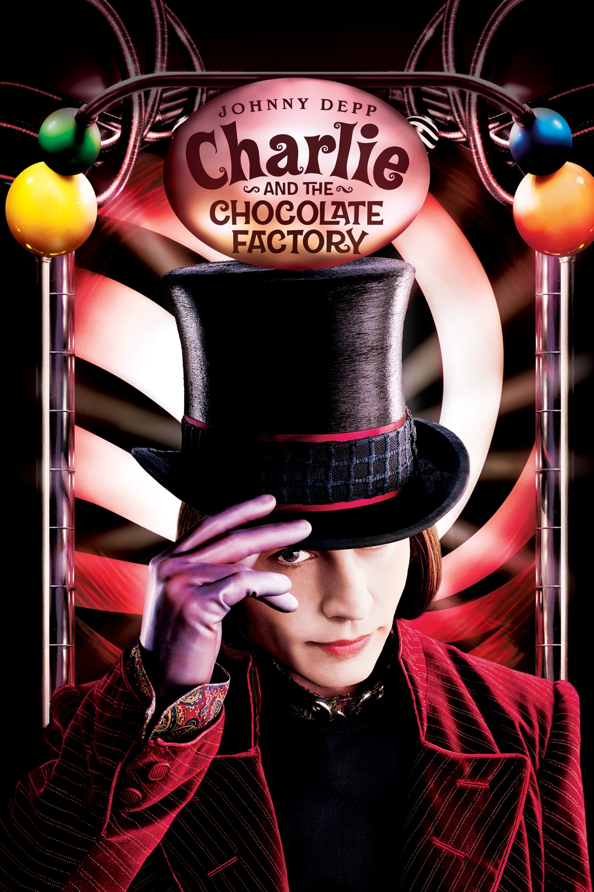 Charlie and the Chocolate Factory, Posters, Movie database, TMDB, 2000x3000 HD Phone