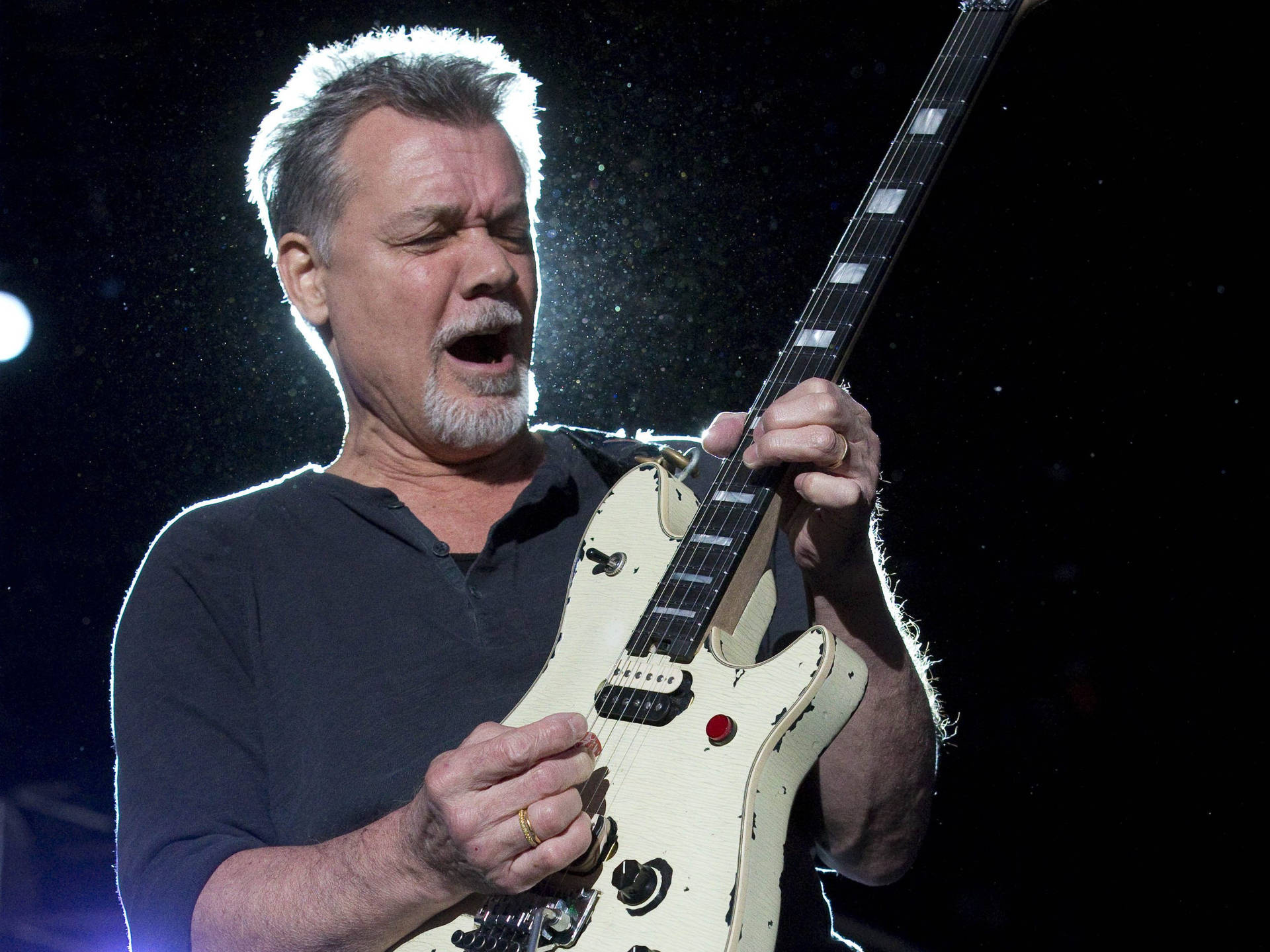 Eddie Van Halen, Recent photos, Rock icon, Tribute wallpaper, 1920x1440 HD Desktop