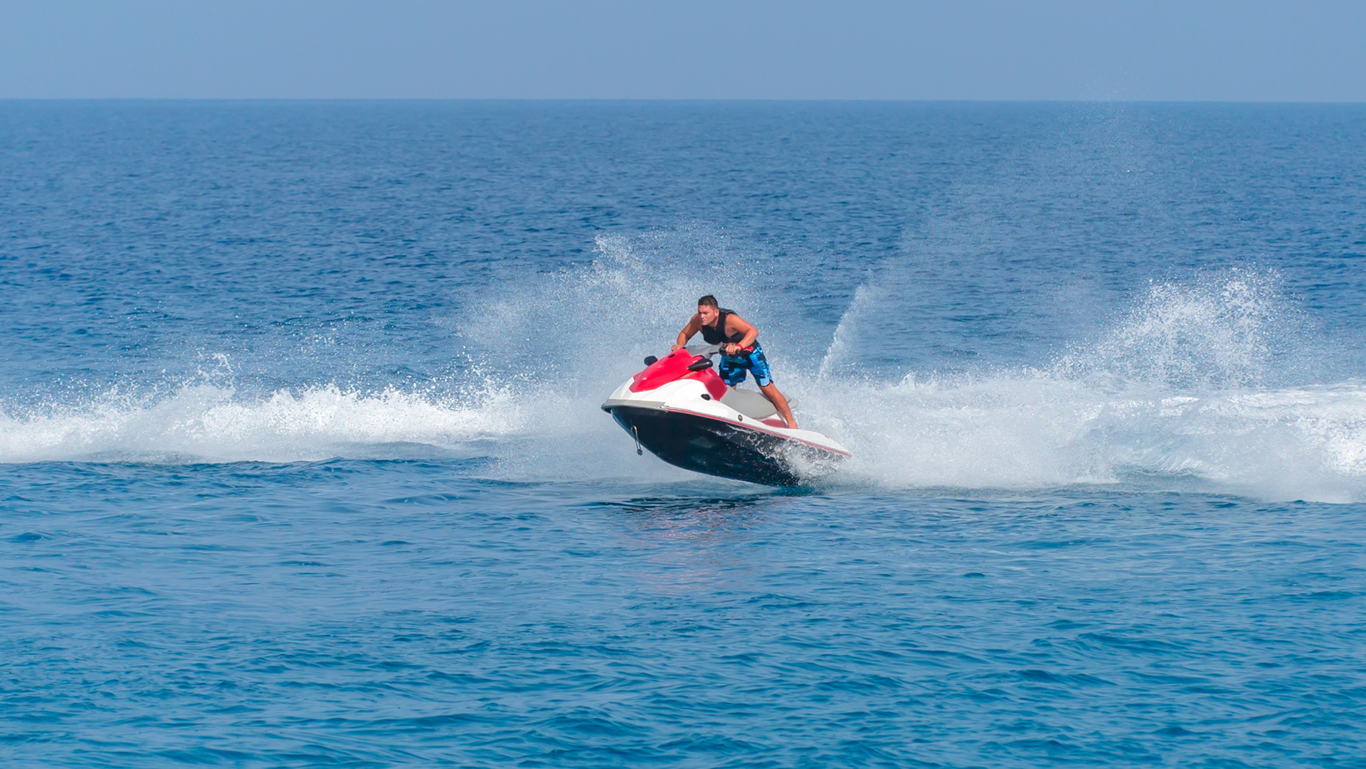 Jet ski ride, Kekova Watersports, Sail and stay, Coastal exploration, 1920x1090 HD Desktop