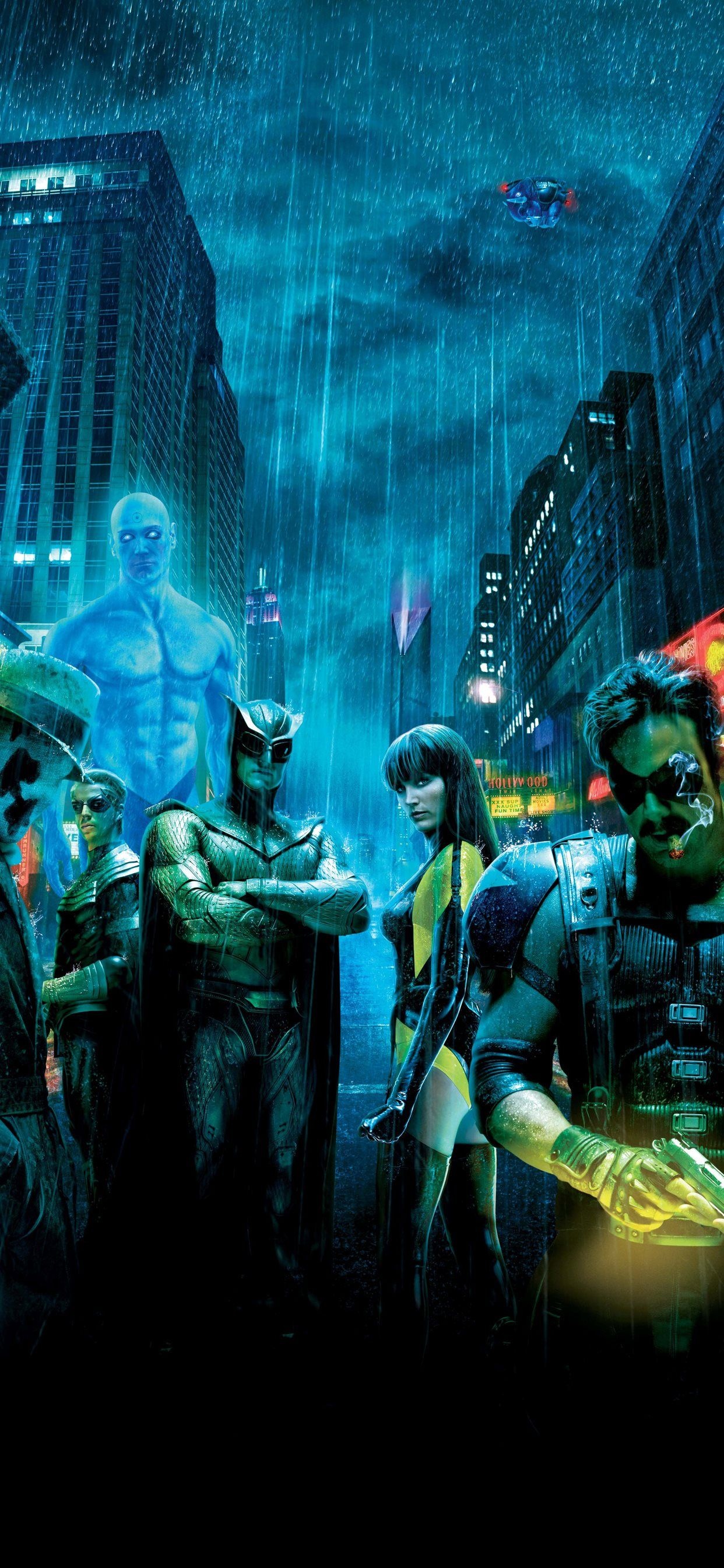 Watchmen iPhone wallpapers, Customizable themes, Superhero artwork, Mobile personalization, 1250x2690 HD Phone