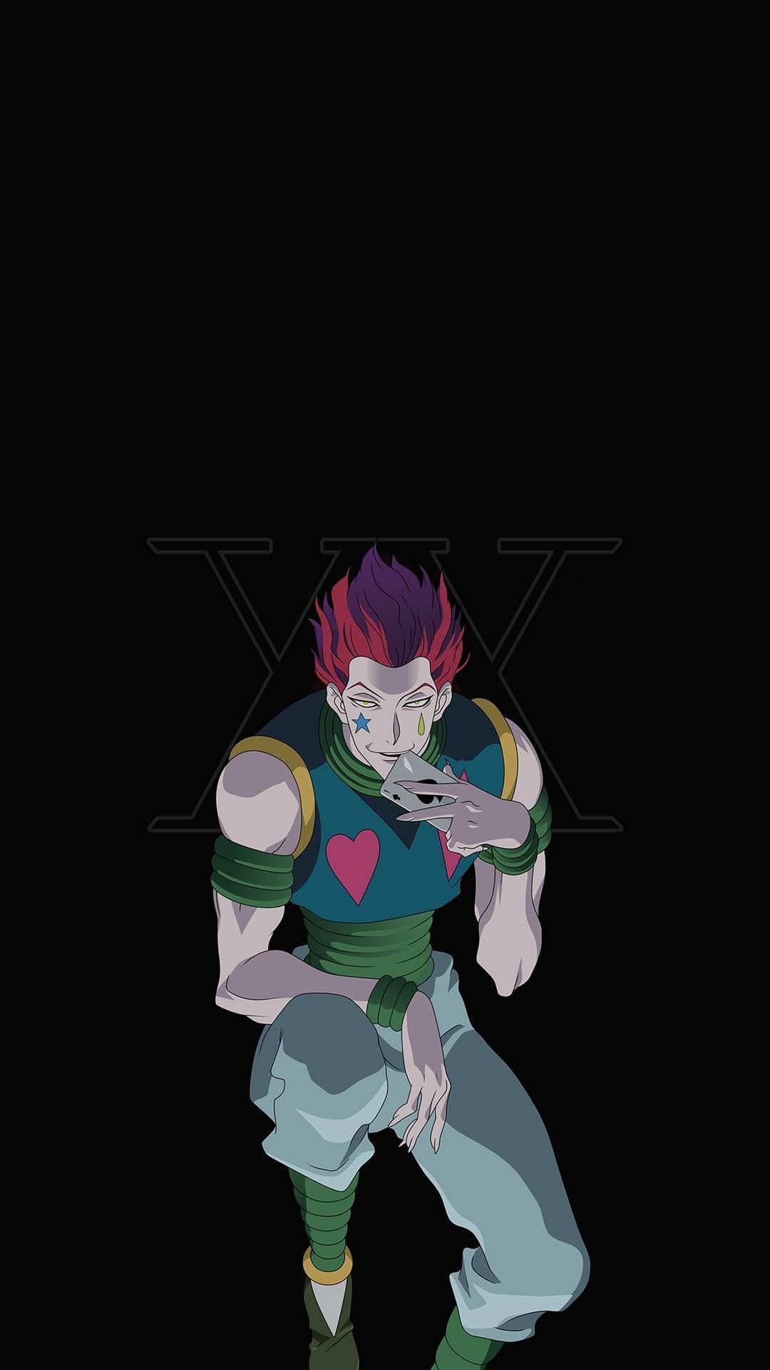 Hisoka, Hunter x Hunter, 4K wallpaper, Stunning artwork, 1080x1920 Full HD Phone