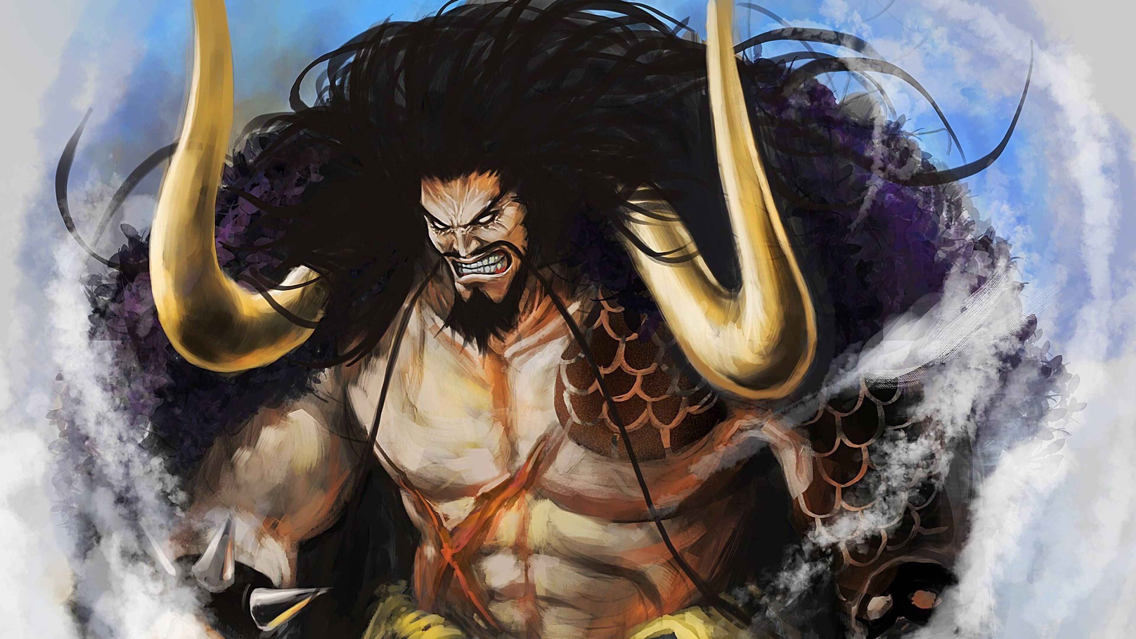 Kaido, One Piece, Anime, Devil Fruit, 3840x2160 4K Desktop