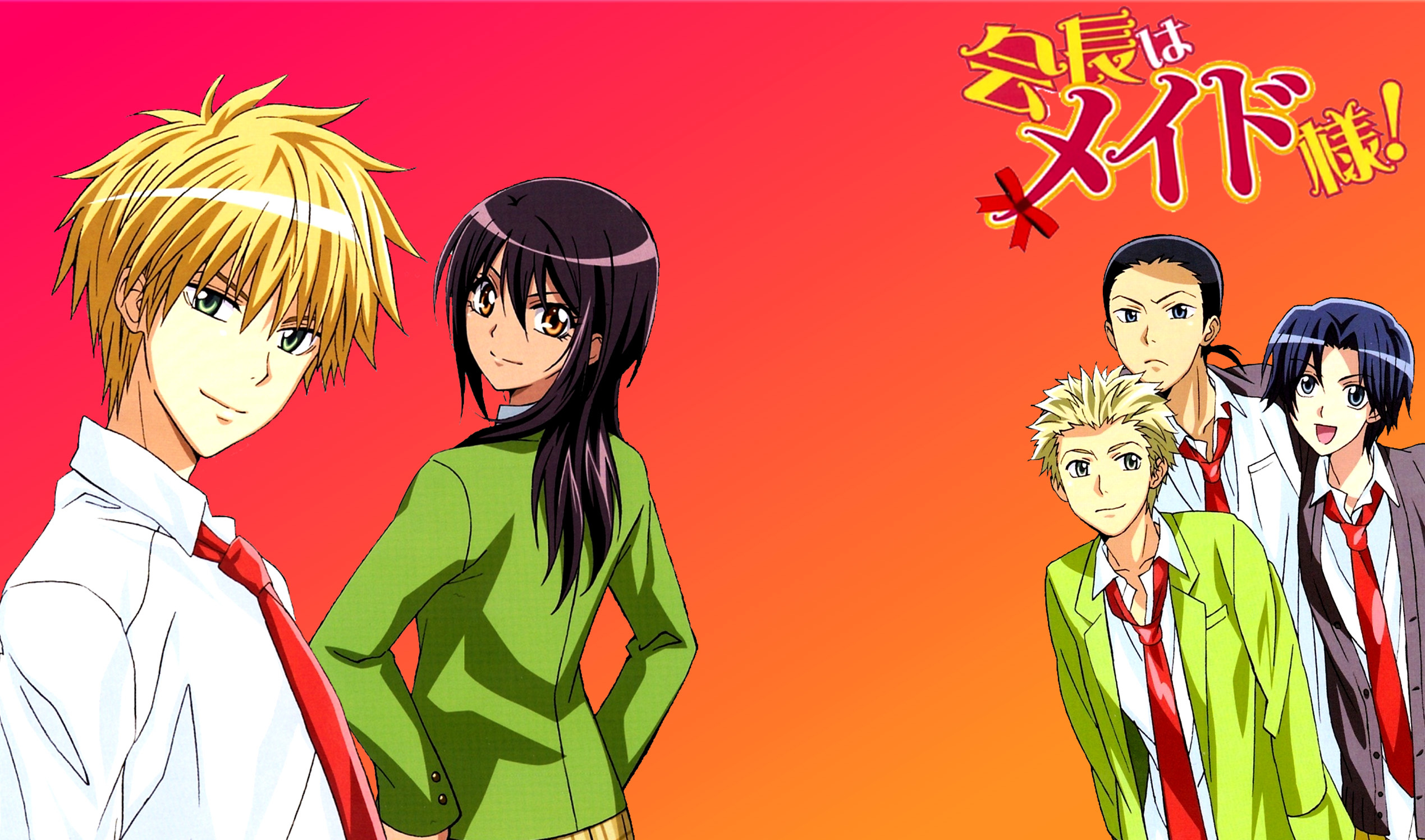 Maid Sama!, Misaki Ayuzawa, School council president, Heartwarming story, 2540x1500 HD Desktop