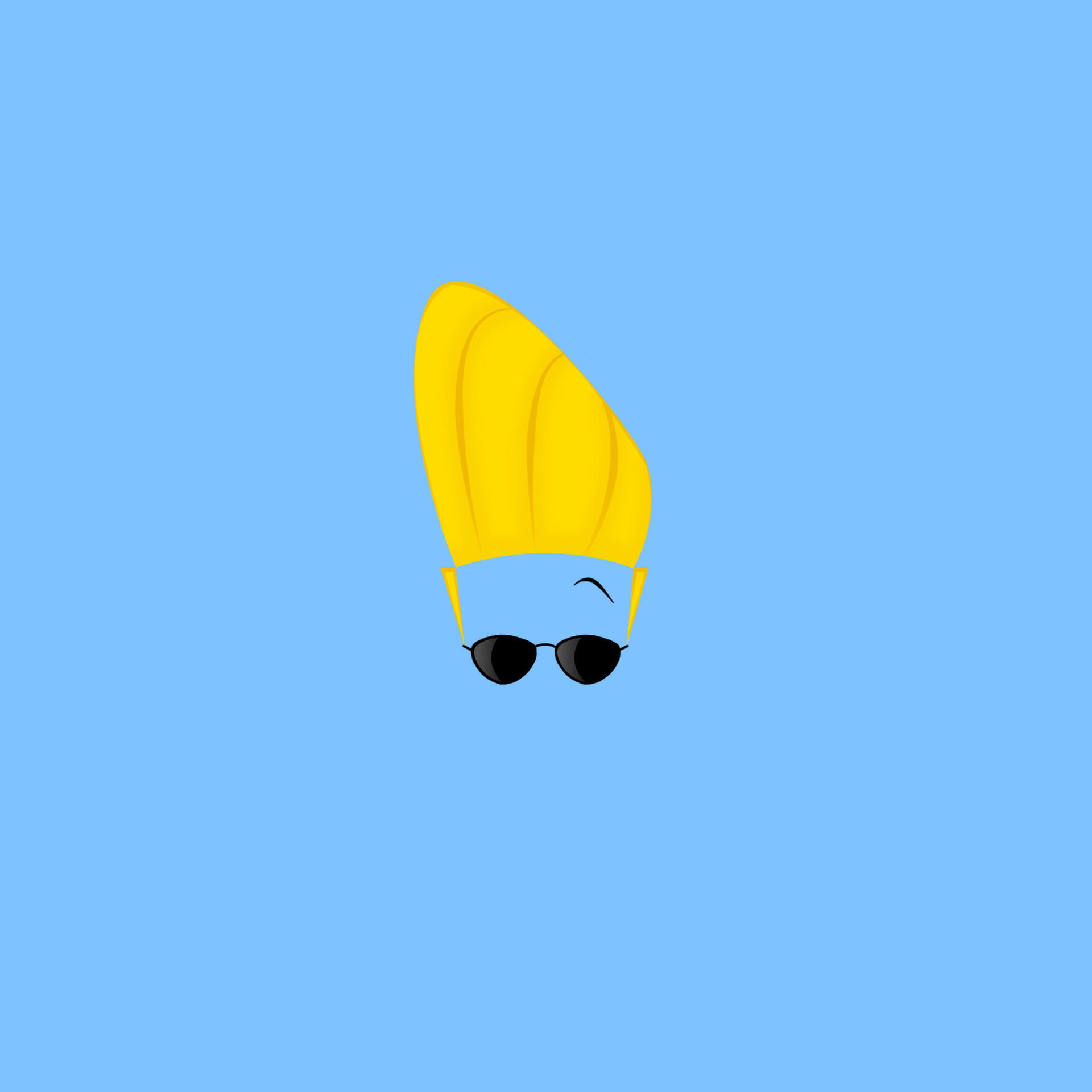 Johnny Bravo, Cartoon Network icons, Dejan Poljvaiexcl, Animation, 1920x1920 HD Phone