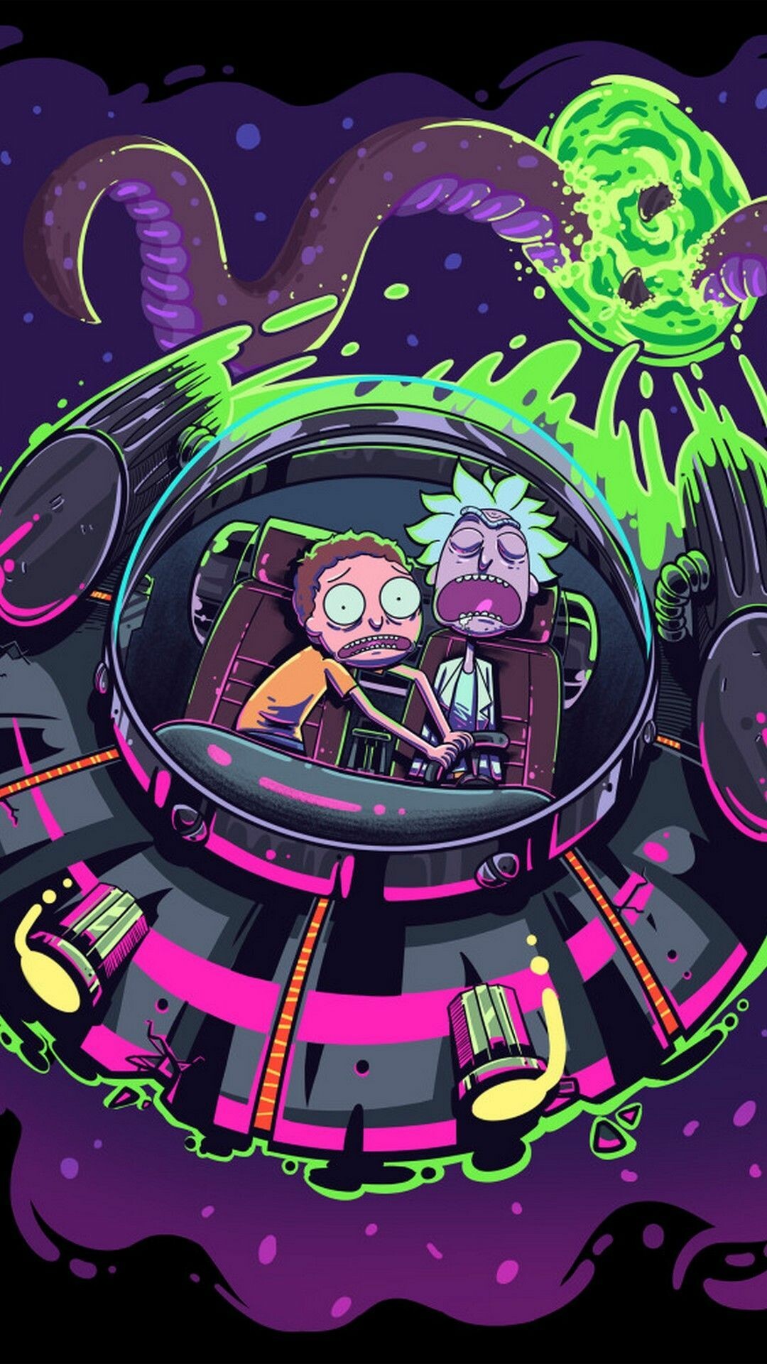 Rick and Morty, iPhone wallpapers, Animated series, Backgrounds, 1080x1920 Full HD Phone