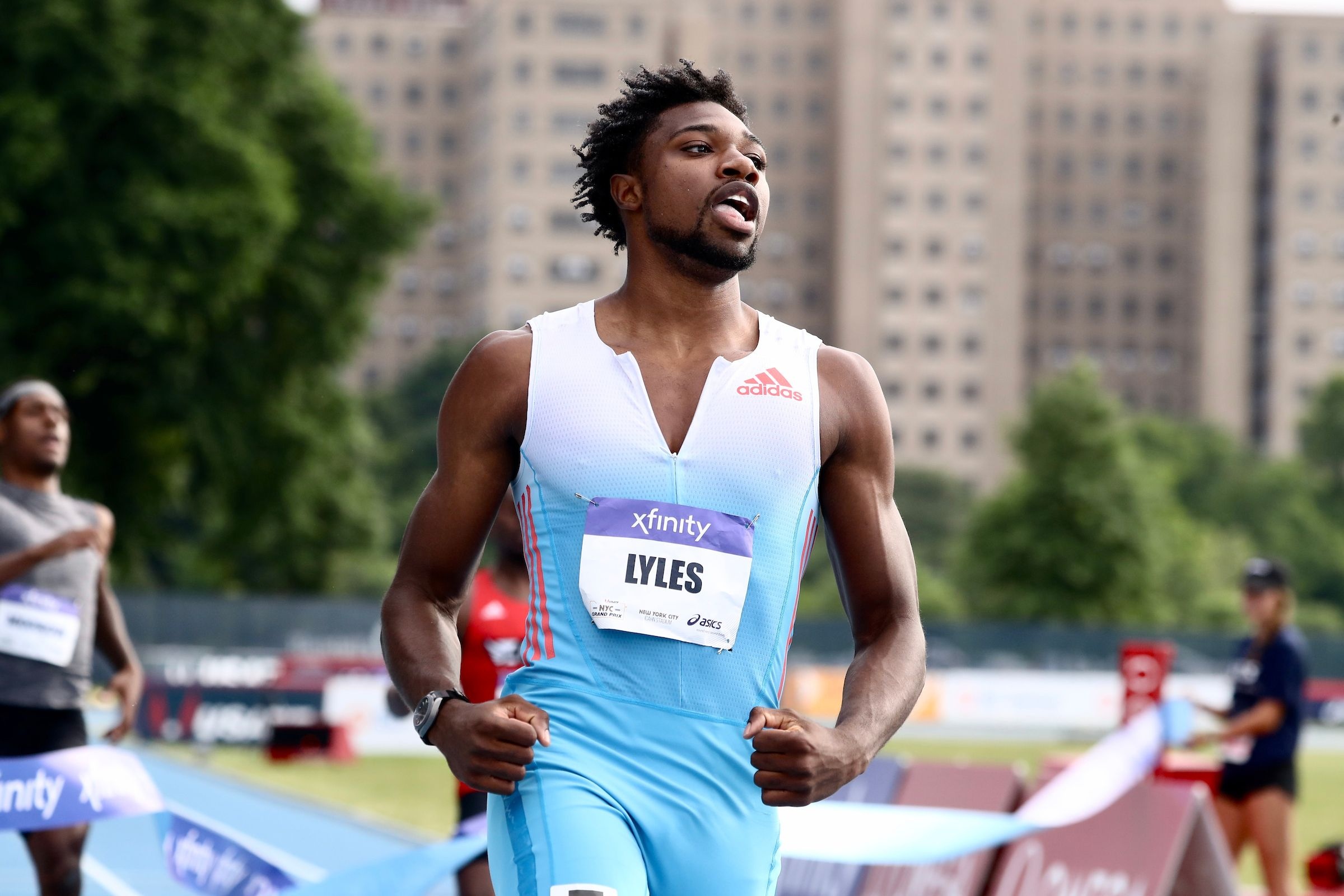 USATF NYC Grand Prix 2023, Noah Lyles Wallpaper, 2400x1600 HD Desktop