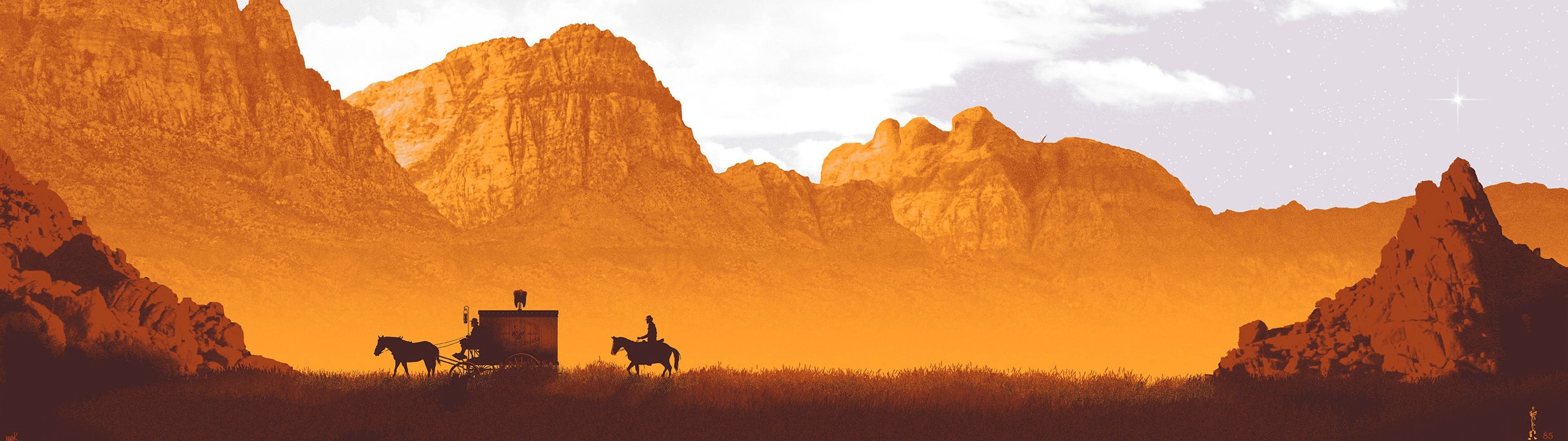 Django Unchained, Dual monitor wallpaper, Desktop background, 1920x1080 resolution, 3840x1080 Dual Screen Desktop