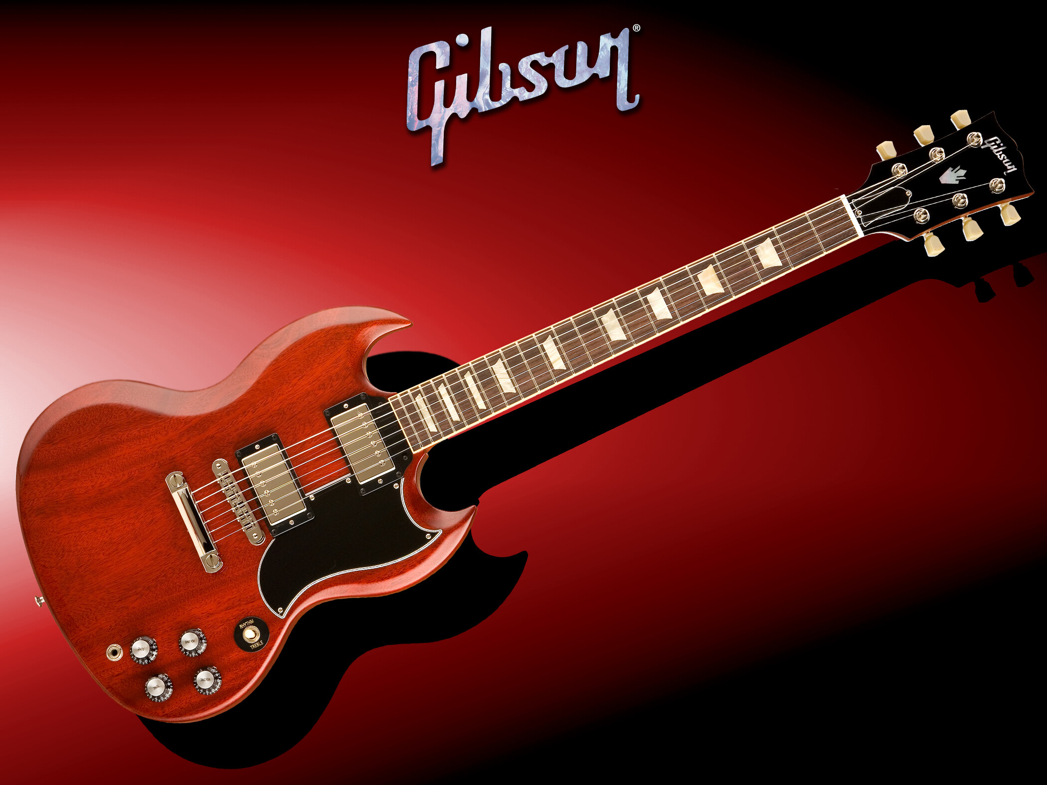 SG Standard '61 Vintage Cherry, Gibson Guitars Wallpaper, 2100x1580 HD Desktop