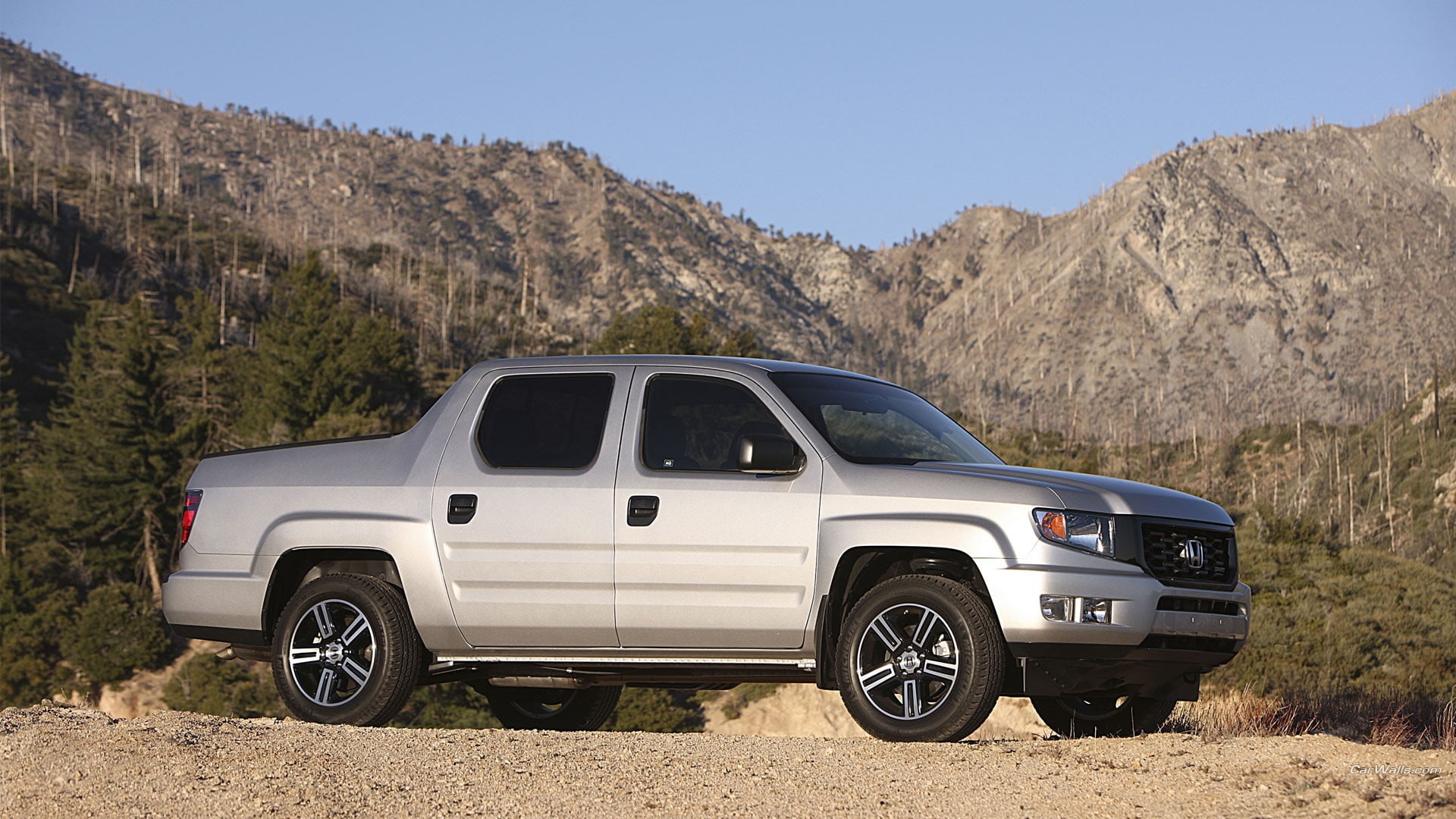 Honda Ridgeline, Silver Honda Ridgeline, Car silver, Honda, 1920x1080 Full HD Desktop