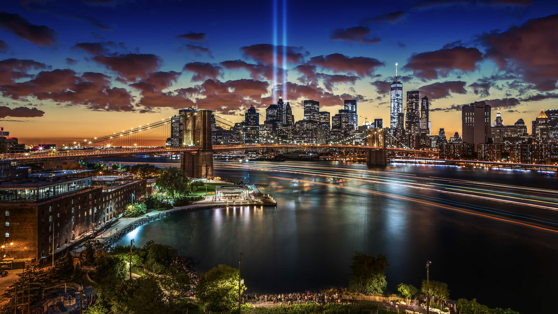 Manhattan Bridge, United States Wallpaper, 1920x1080 Full HD Desktop