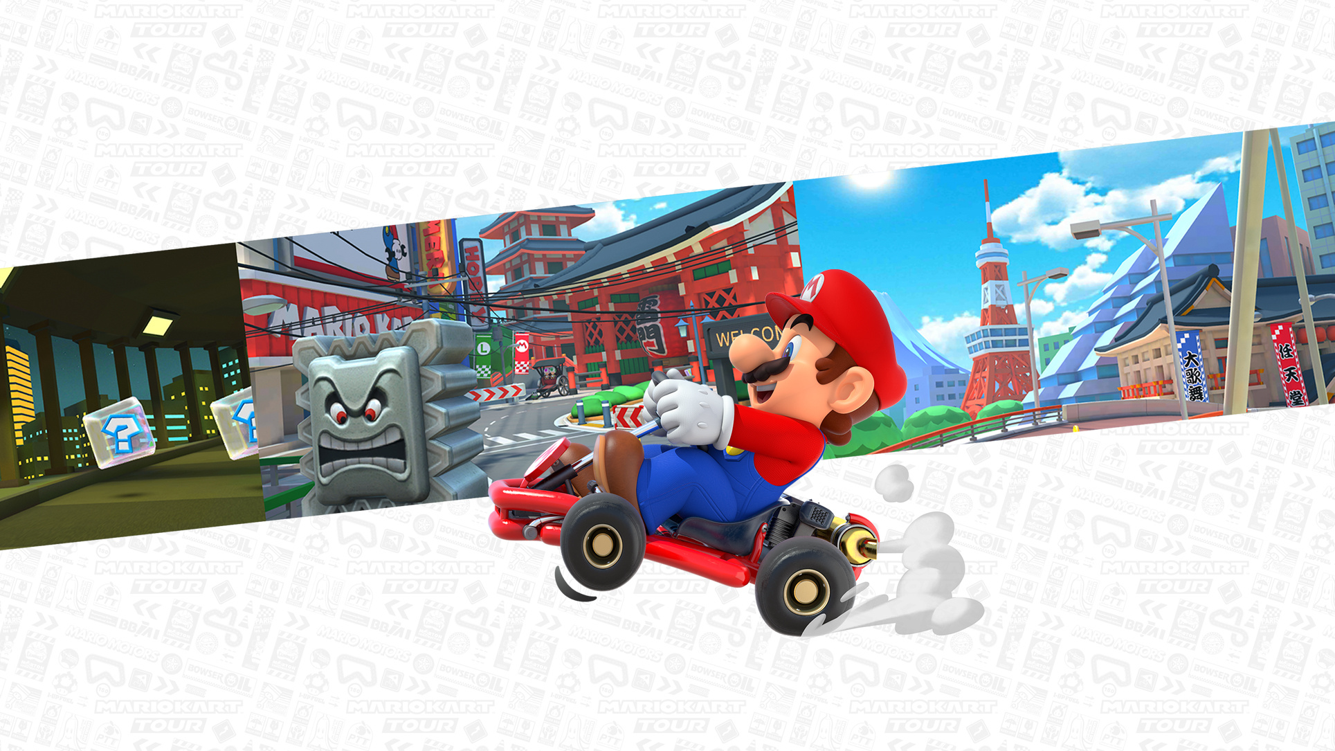 Mario Kart Tour, Mario Kart Wallpaper, 1930x1090 HD Desktop