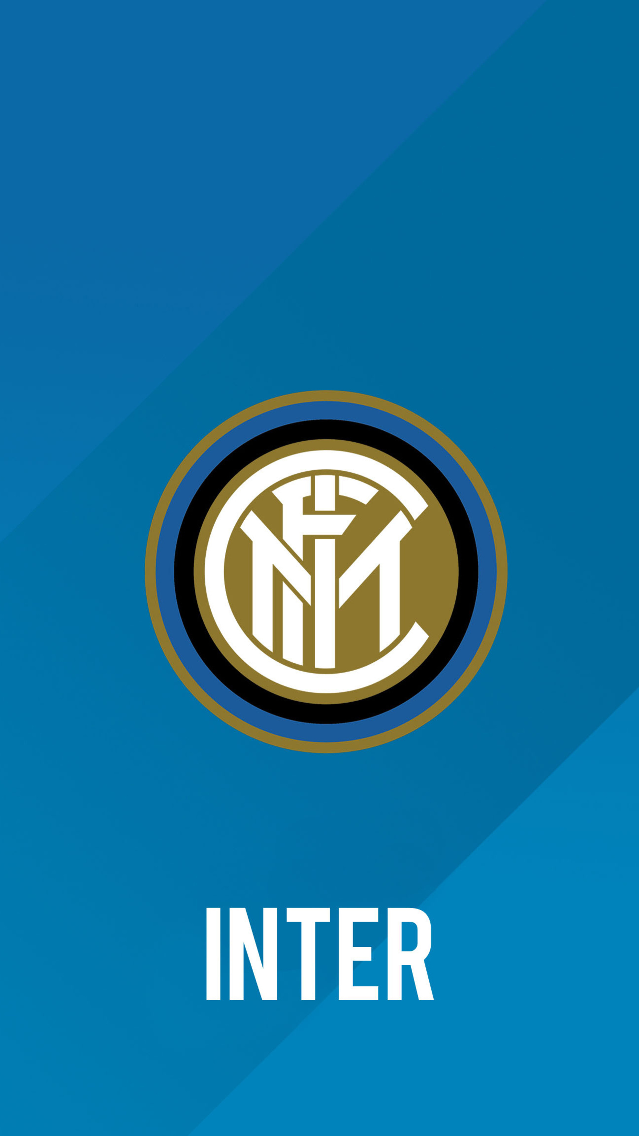 Inter Milan football club logo, Striking visuals, Premium HD wallpapers, Football passion, 2160x3840 4K Phone