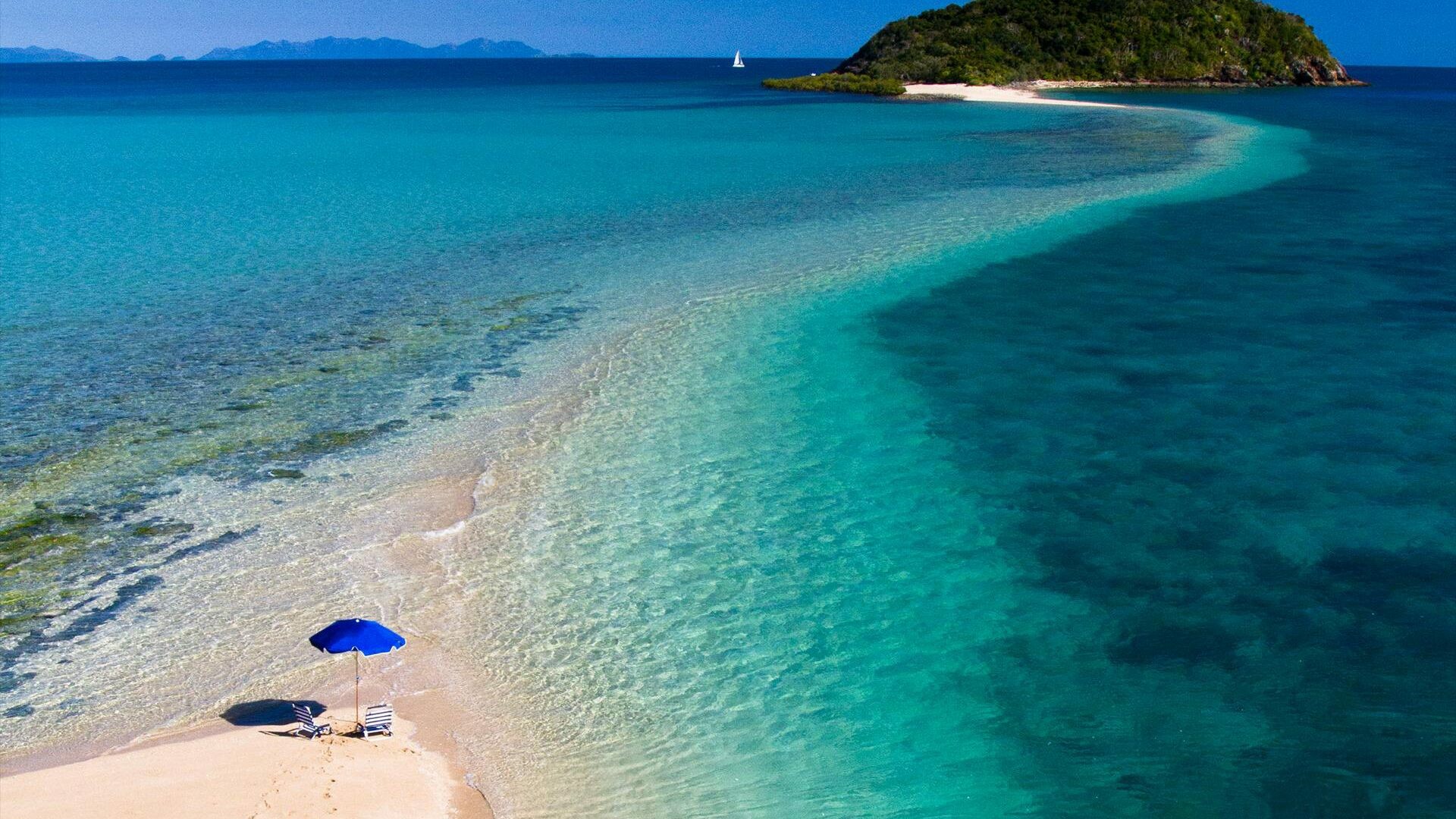 Hayman Island Resort, Great Barrier Reef Wallpaper, 1920x1080 Full HD Desktop