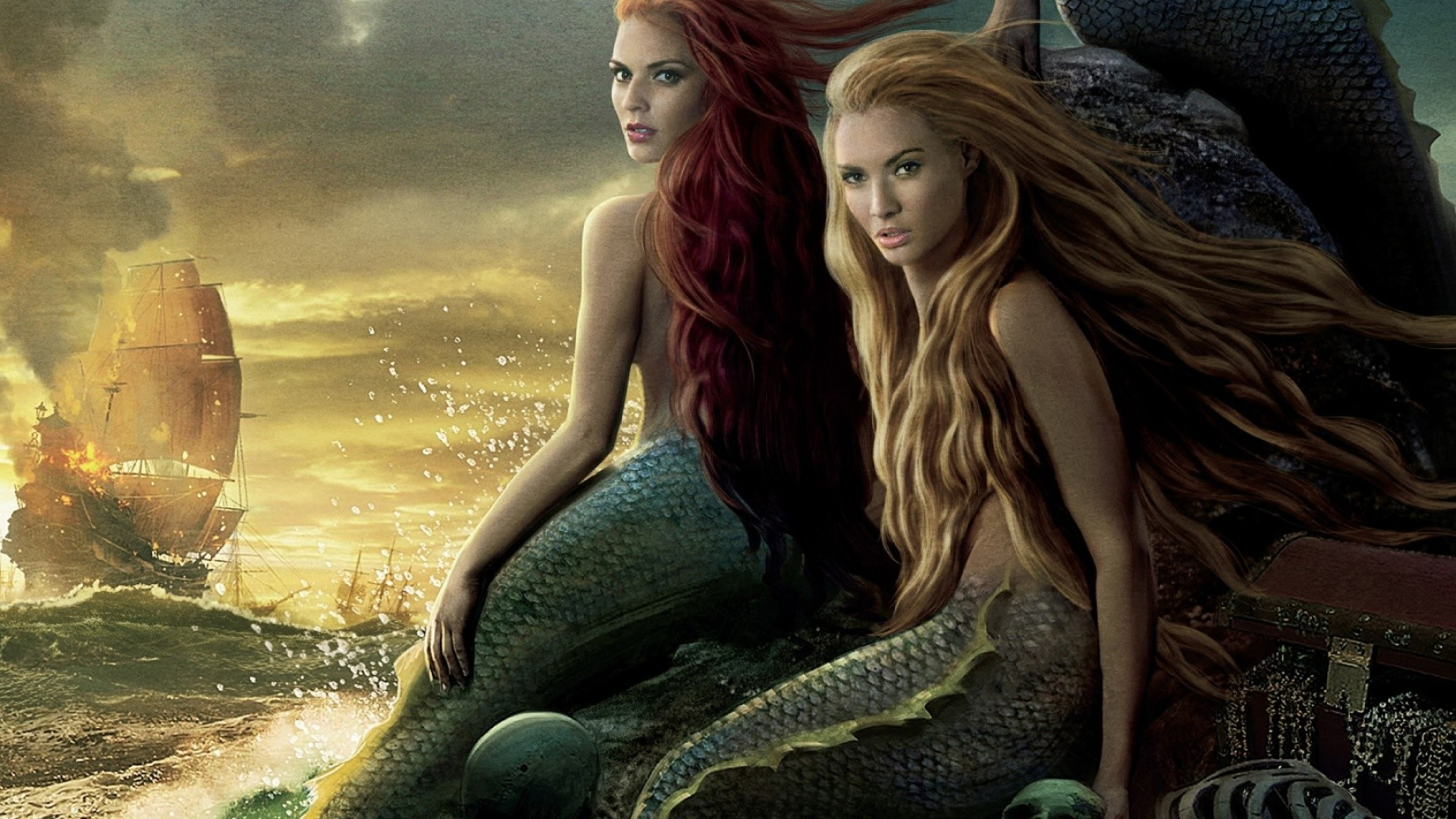 140 mermaid wallpapers, Stunning and captivating, 1920x1080 Full HD Desktop