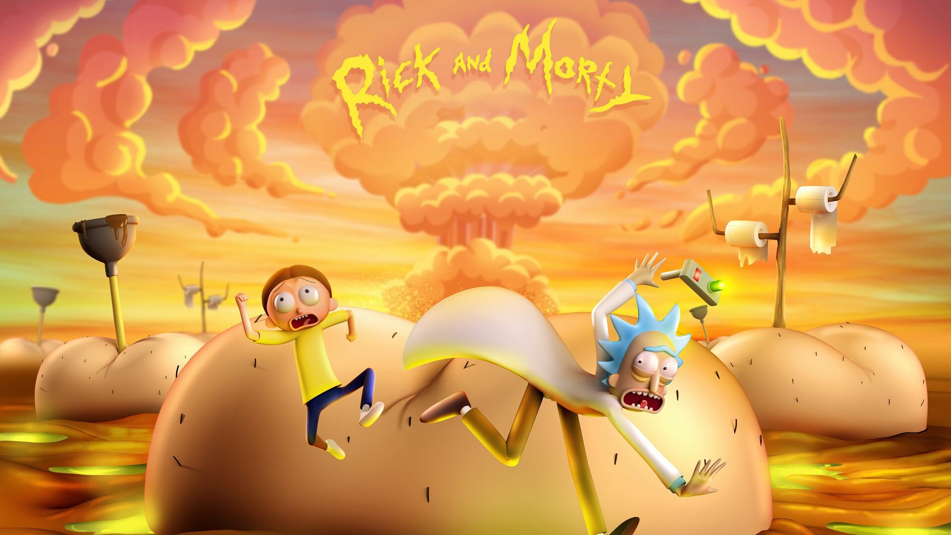 Rick and Morty, Wallpapers, 1920x1080 Full HD Desktop