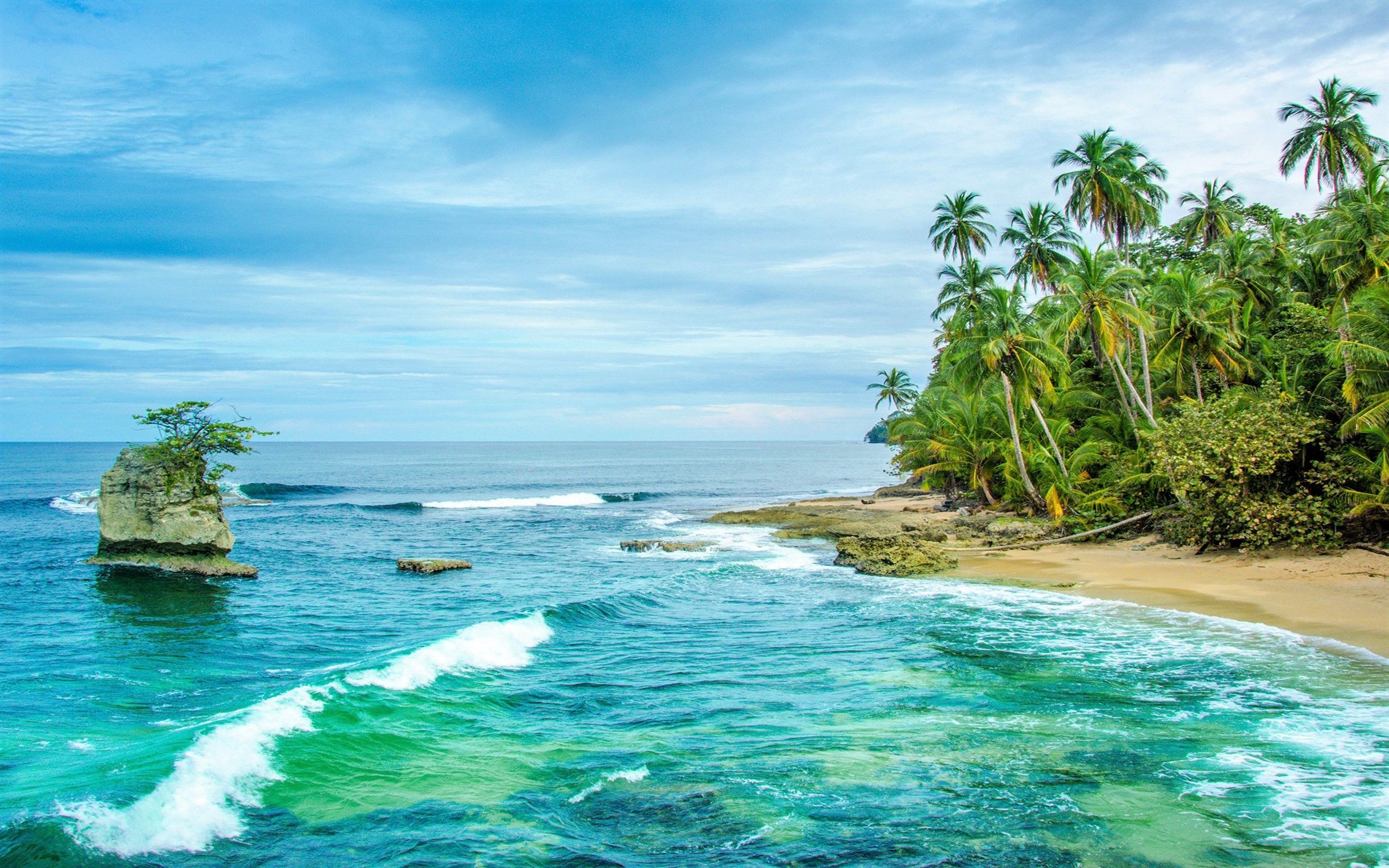 Playa Samara, Costa Rica Wallpaper, 2560x1600 HD Desktop