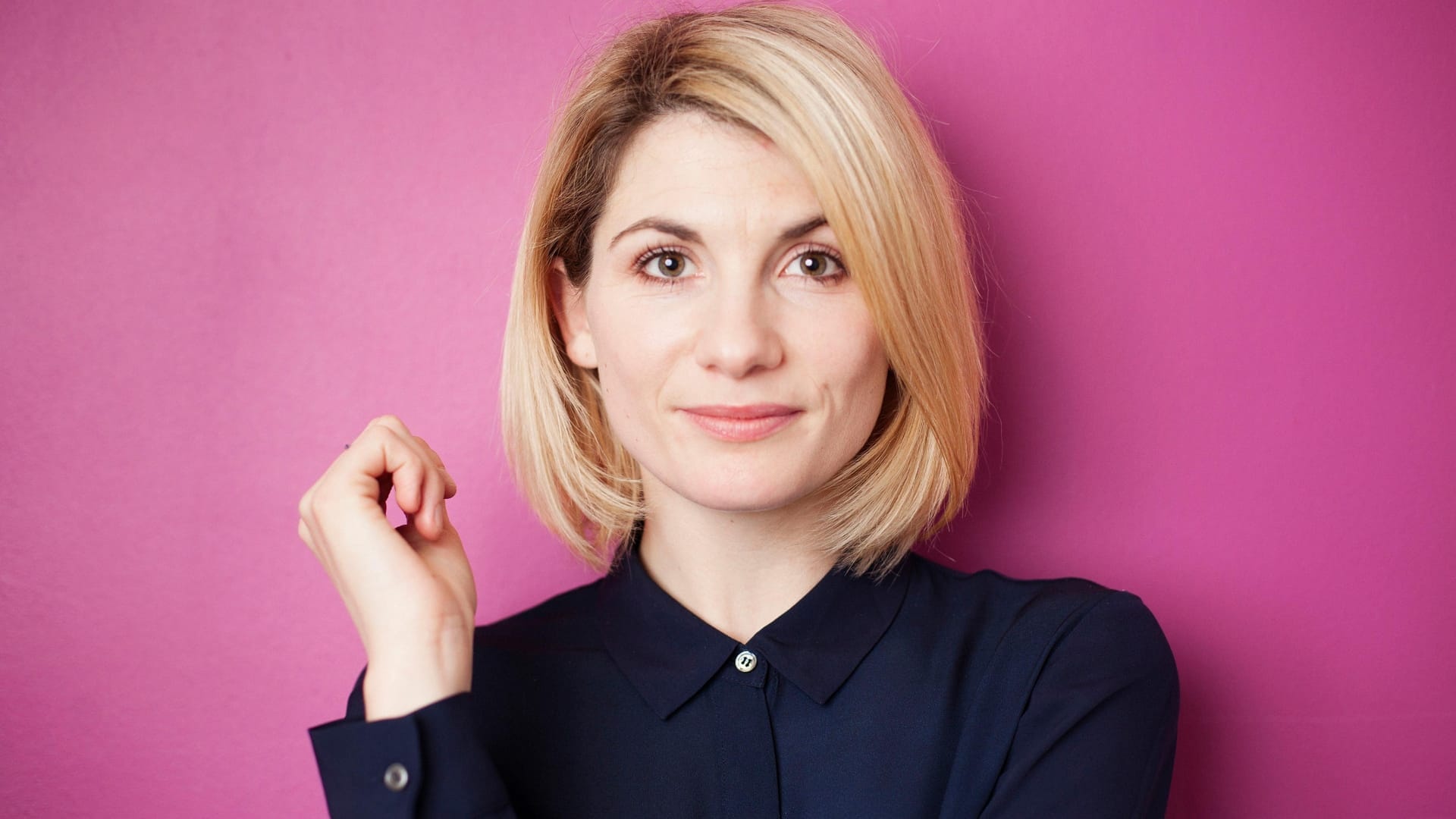 Jodie Whittaker, Windows theme, 10 and 11, 1920x1080 Full HD Desktop